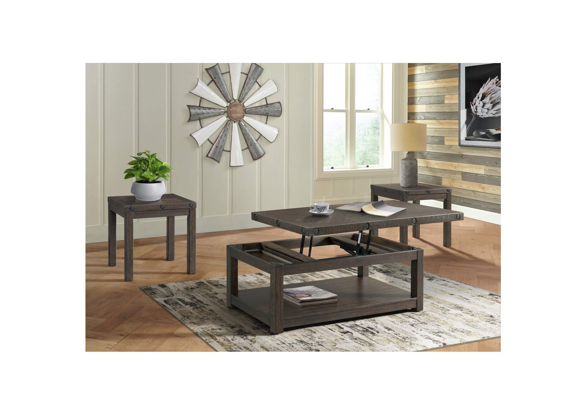 Colorado Occasional 3 Piece Set With Coffee 2 End Tables,Elements