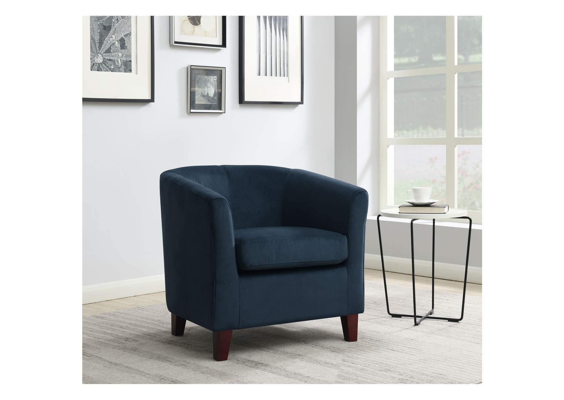 Concord Chair In Ottoman Navy,Elements