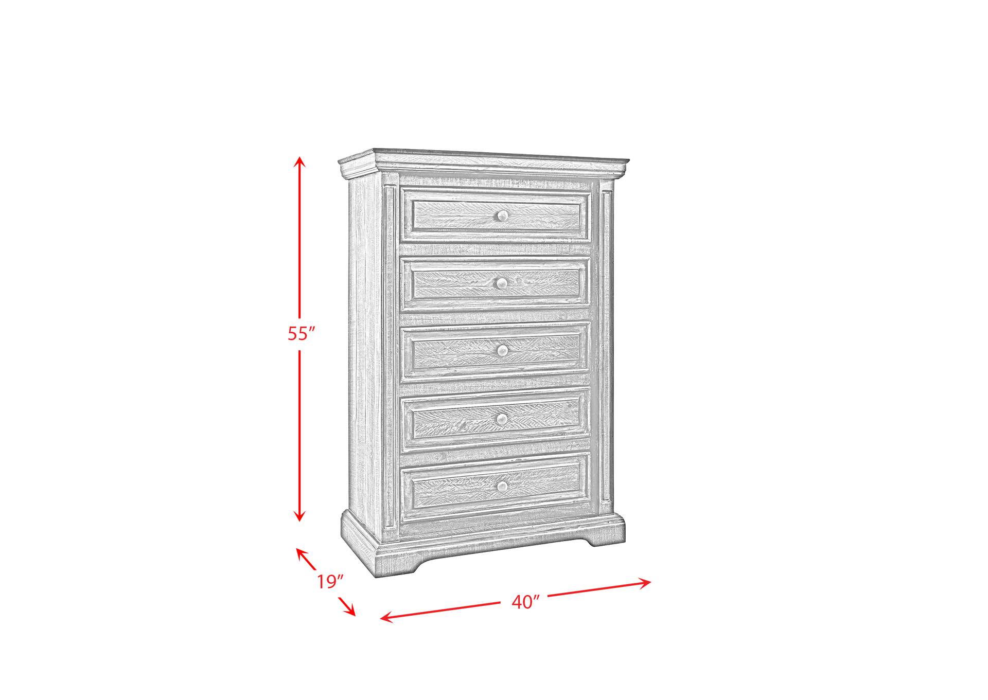 Condesa Tobacco Chest,Elements