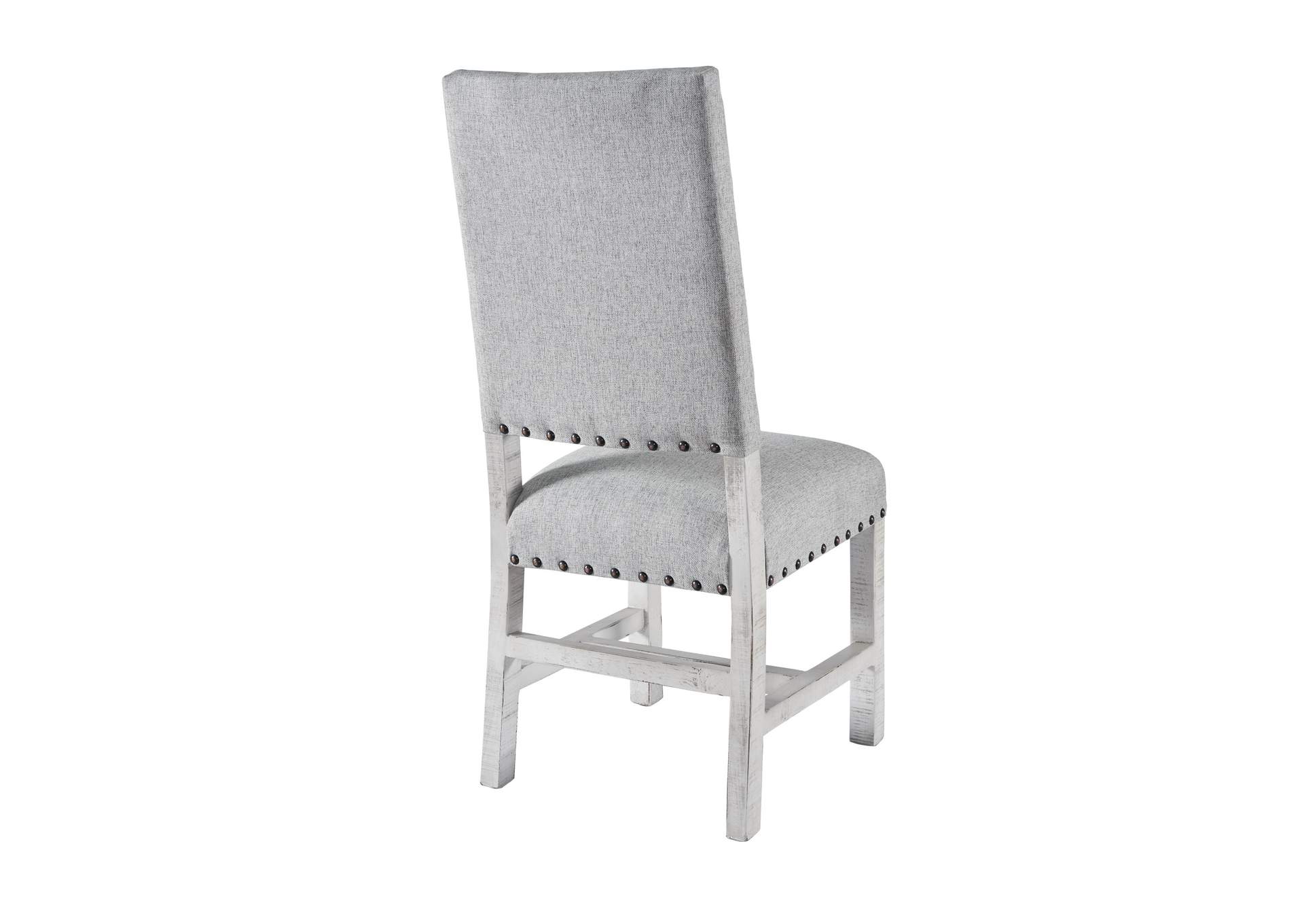 Condesa White Fabric Back Side Chair 2 Per Pack,Elements