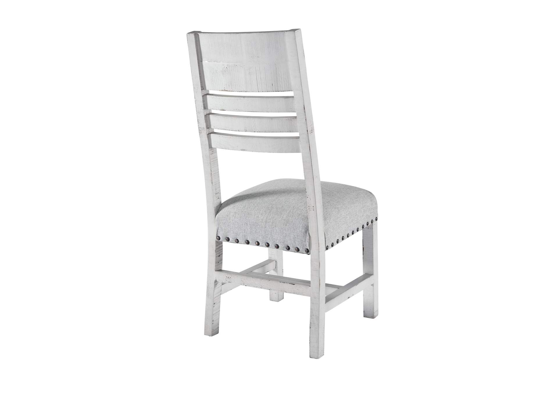 Condesa White Wooden Back Side Chair 2 Per Pack,Elements