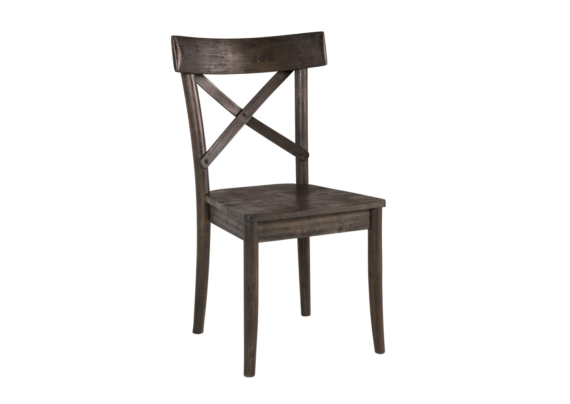 D210 - 43C Coronado - Side Chair 2 - Ctn - Chocolate,Elements