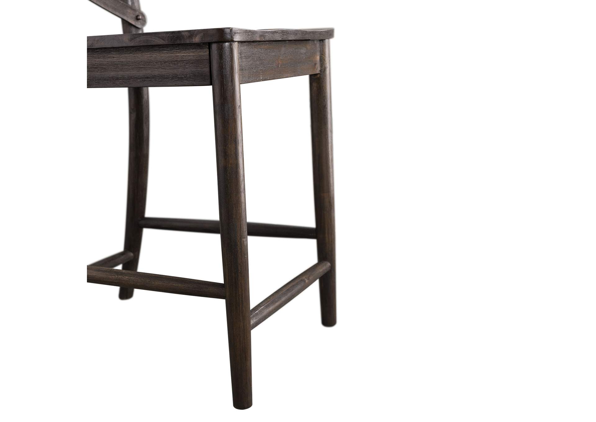 D210 - 22C Coronado - 24 Counter Stool - Chocolate,Elements