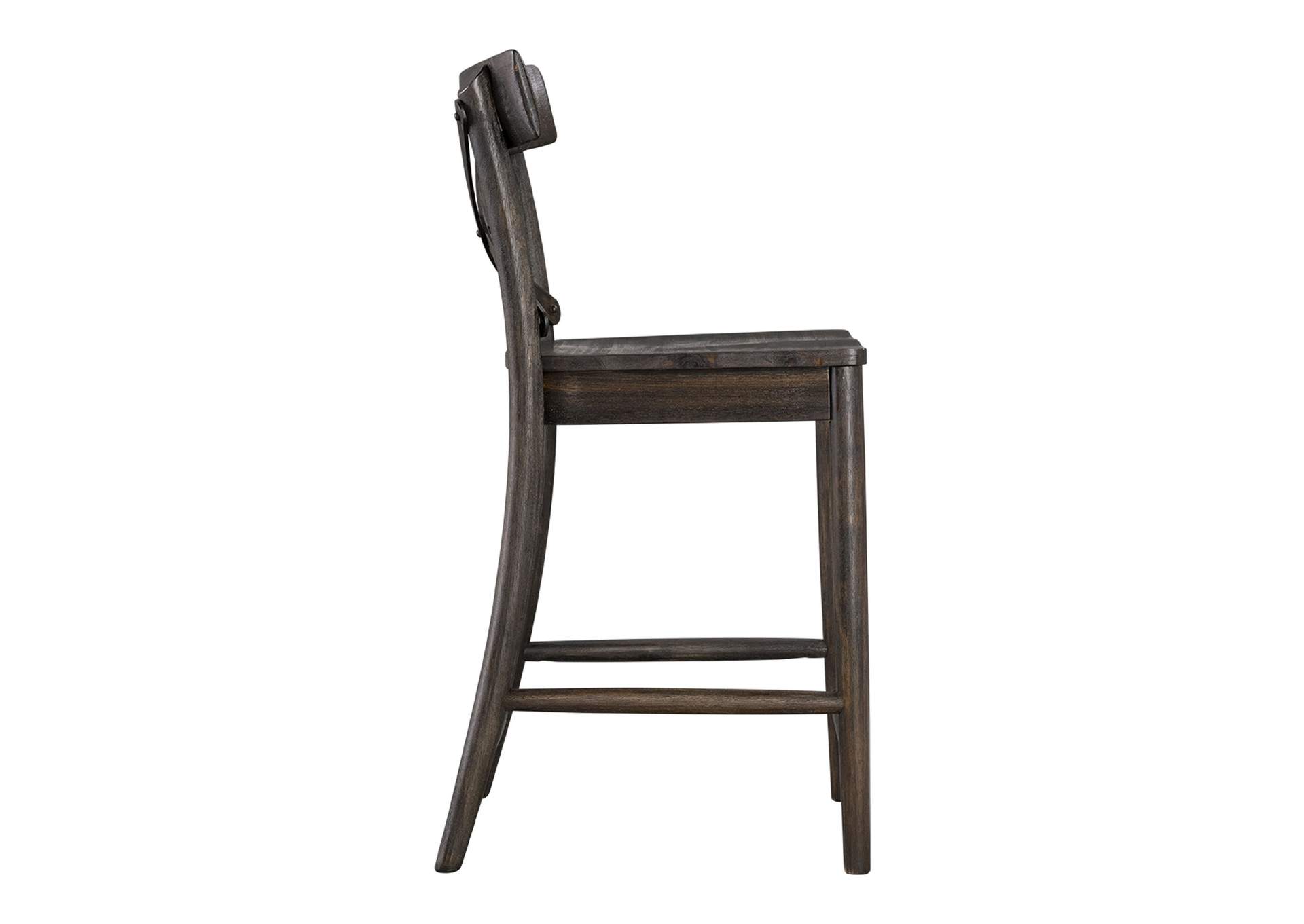 D210 - 22C Coronado - 24 Counter Stool - Chocolate,Elements