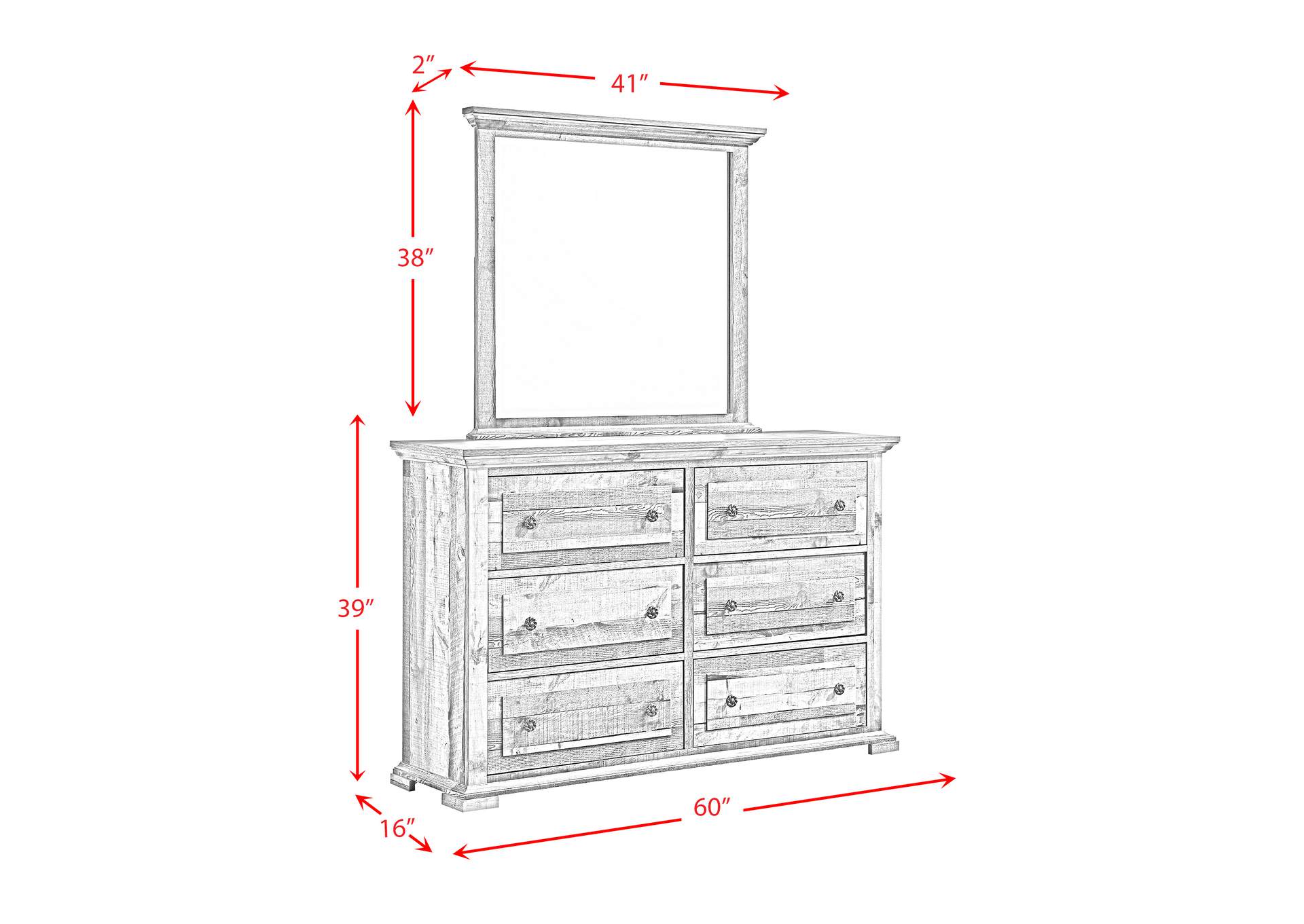 Cortez King Panel 5 Piece Bedroom Set In Drift,Elements