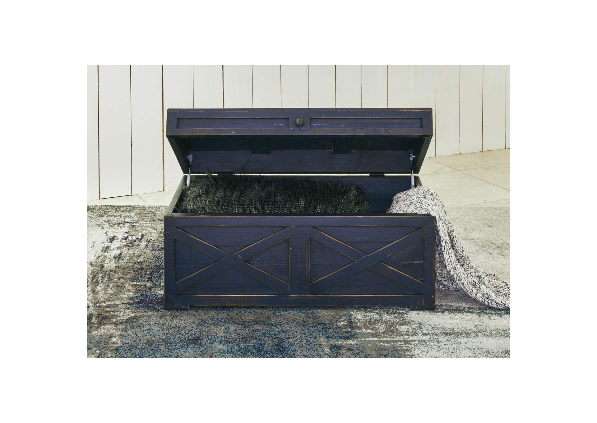 Crew Coffee Table - Navy,Elements