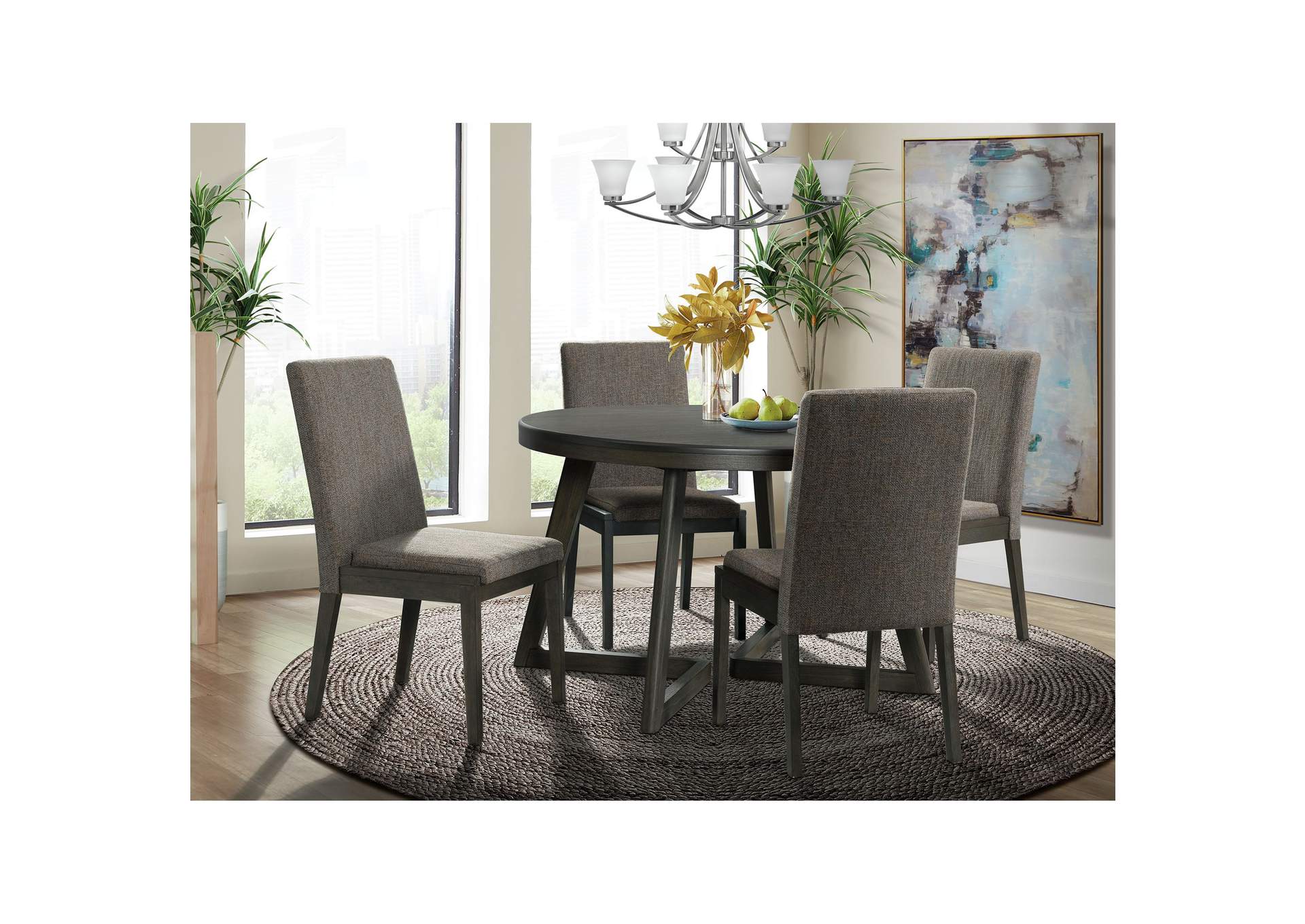 Cross Round Dining Table,Elements