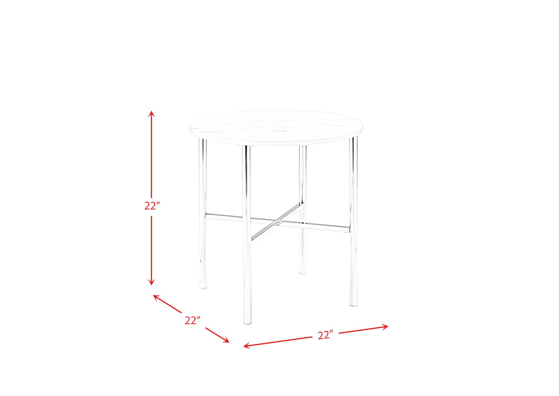 Cyrus 3 Piece Occasional Table Set Set,Elements