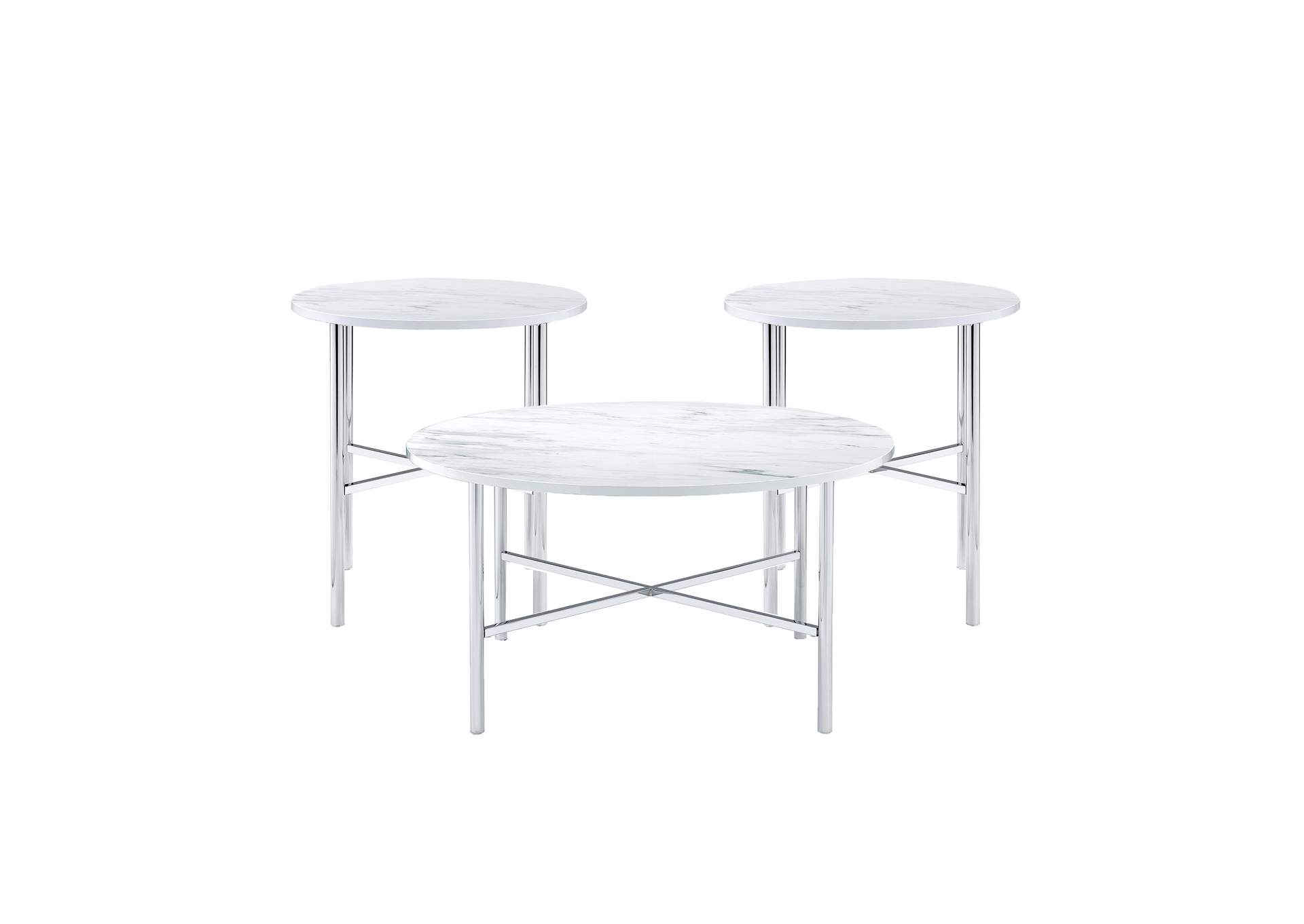 Cyrus 3 Piece Occasional Table Set Set,Elements