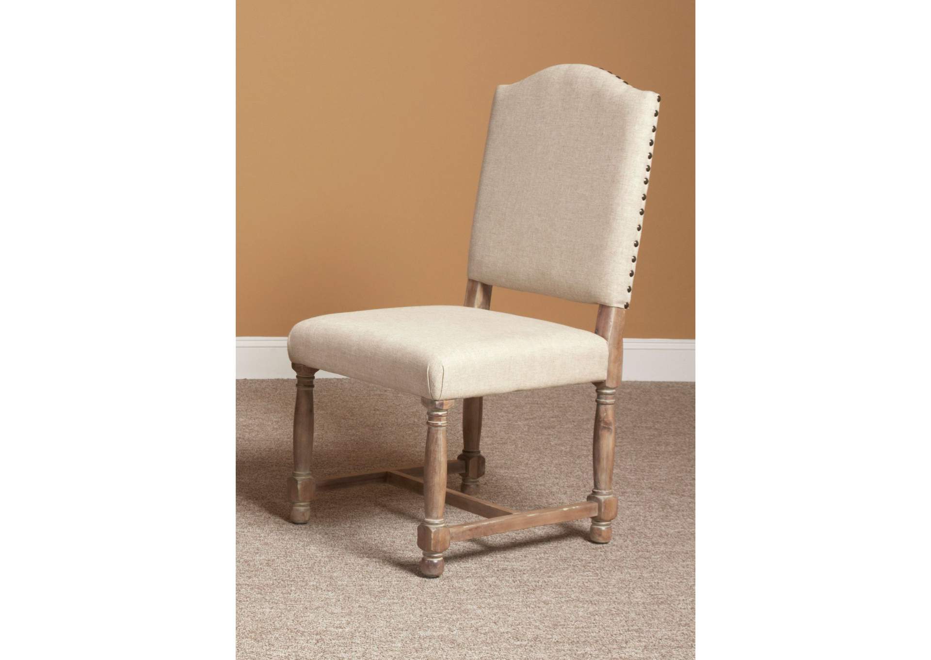 D680 - 43 Callista - Upholstered Side Chair - Beach,Elements