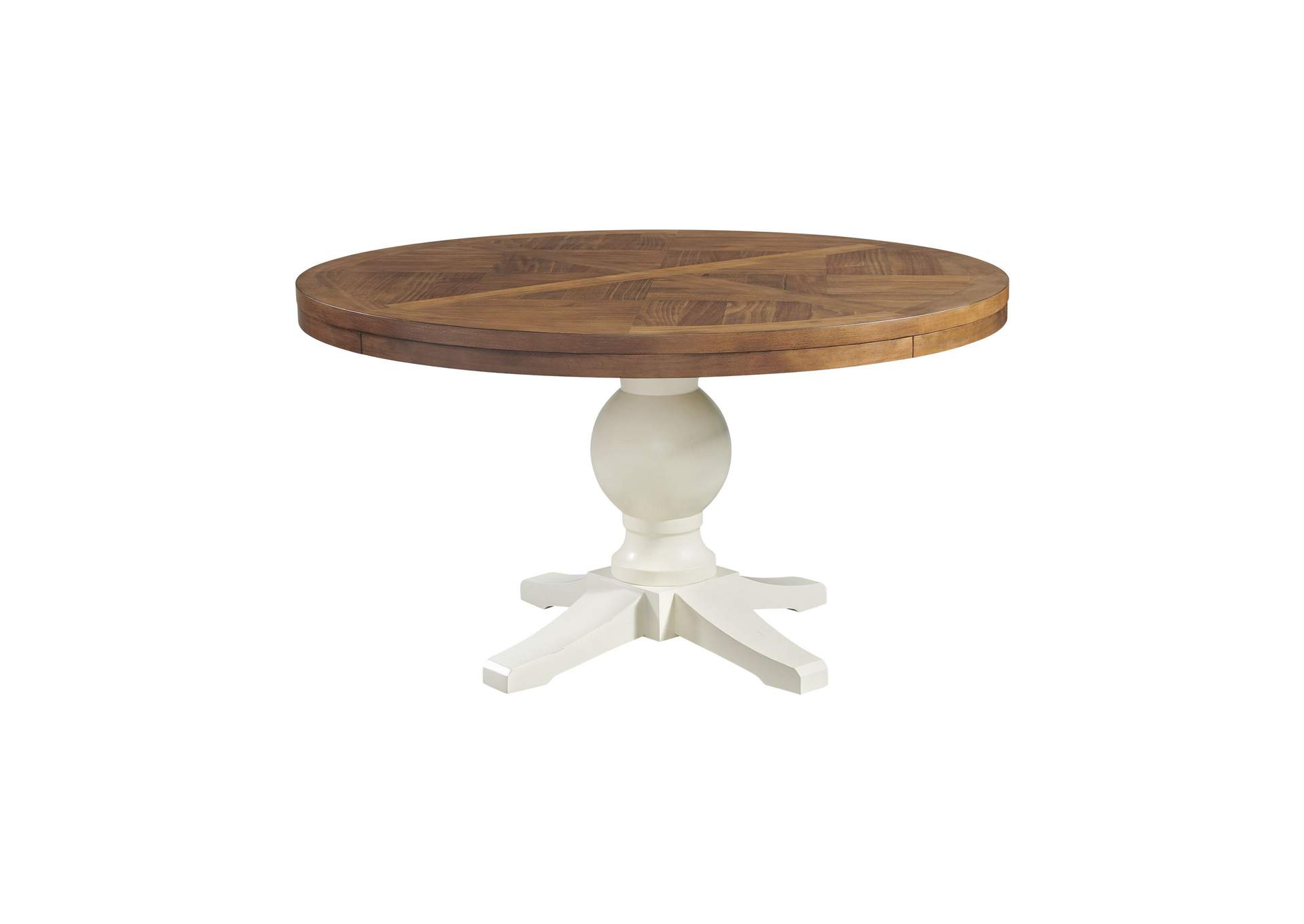 Park Creek Round Standard Height Dining Table,Elements