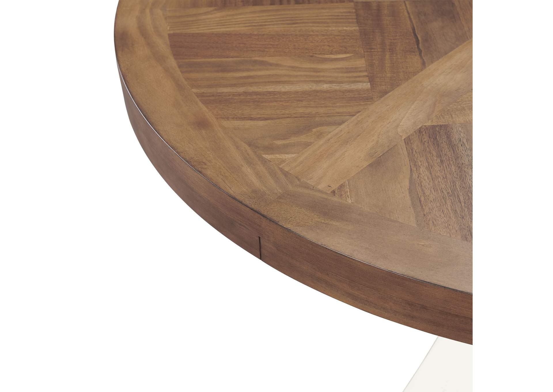 Park Creek Round Standard Height Dining Table,Elements