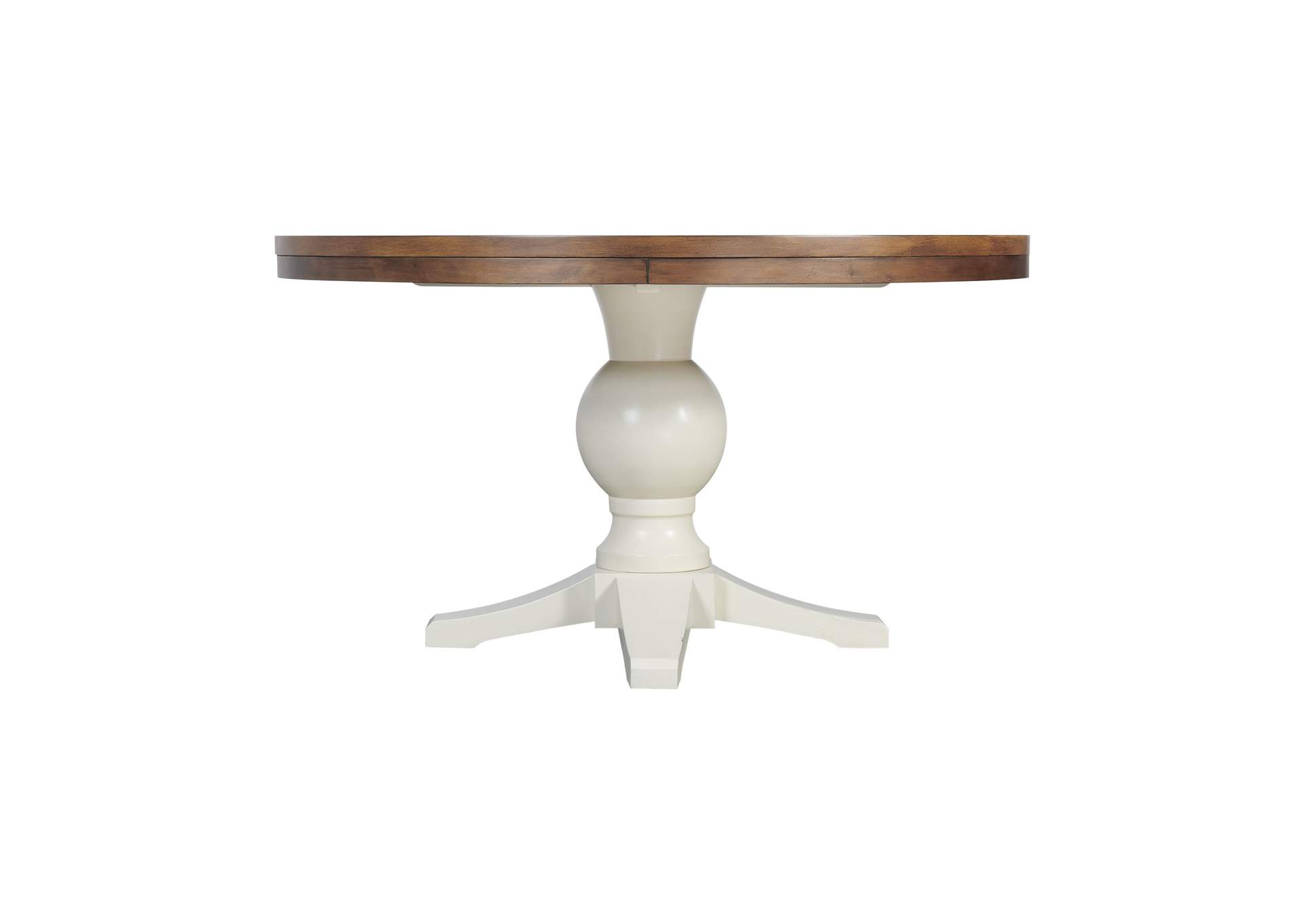 Park Creek Round Standard Height Dining Table,Elements