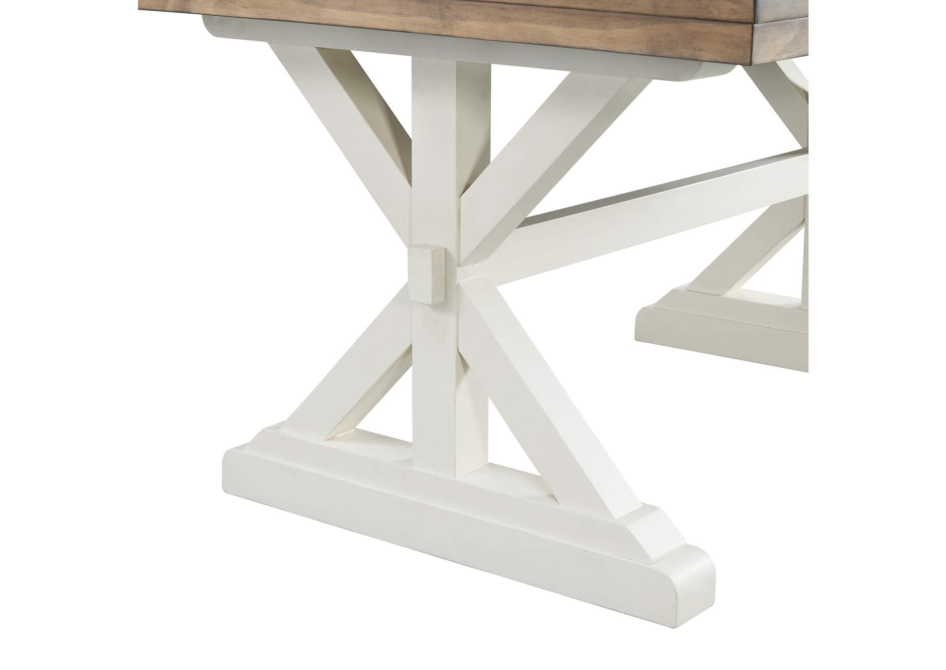 Park Creek Rectangle Standard Height Dining Table,Elements