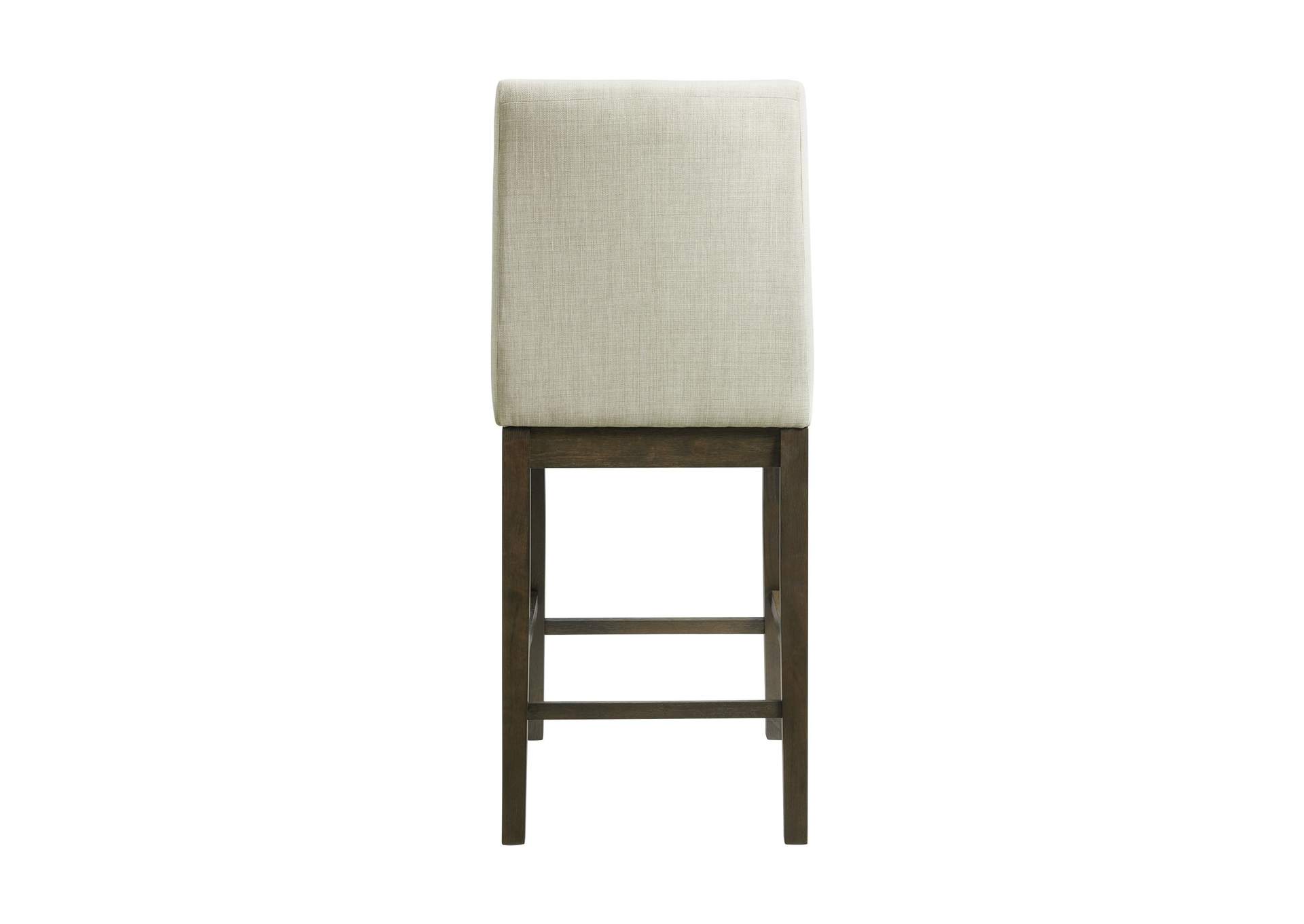 Dapper Counter Side Chair Walnut Finish Two Per Carton,Elements