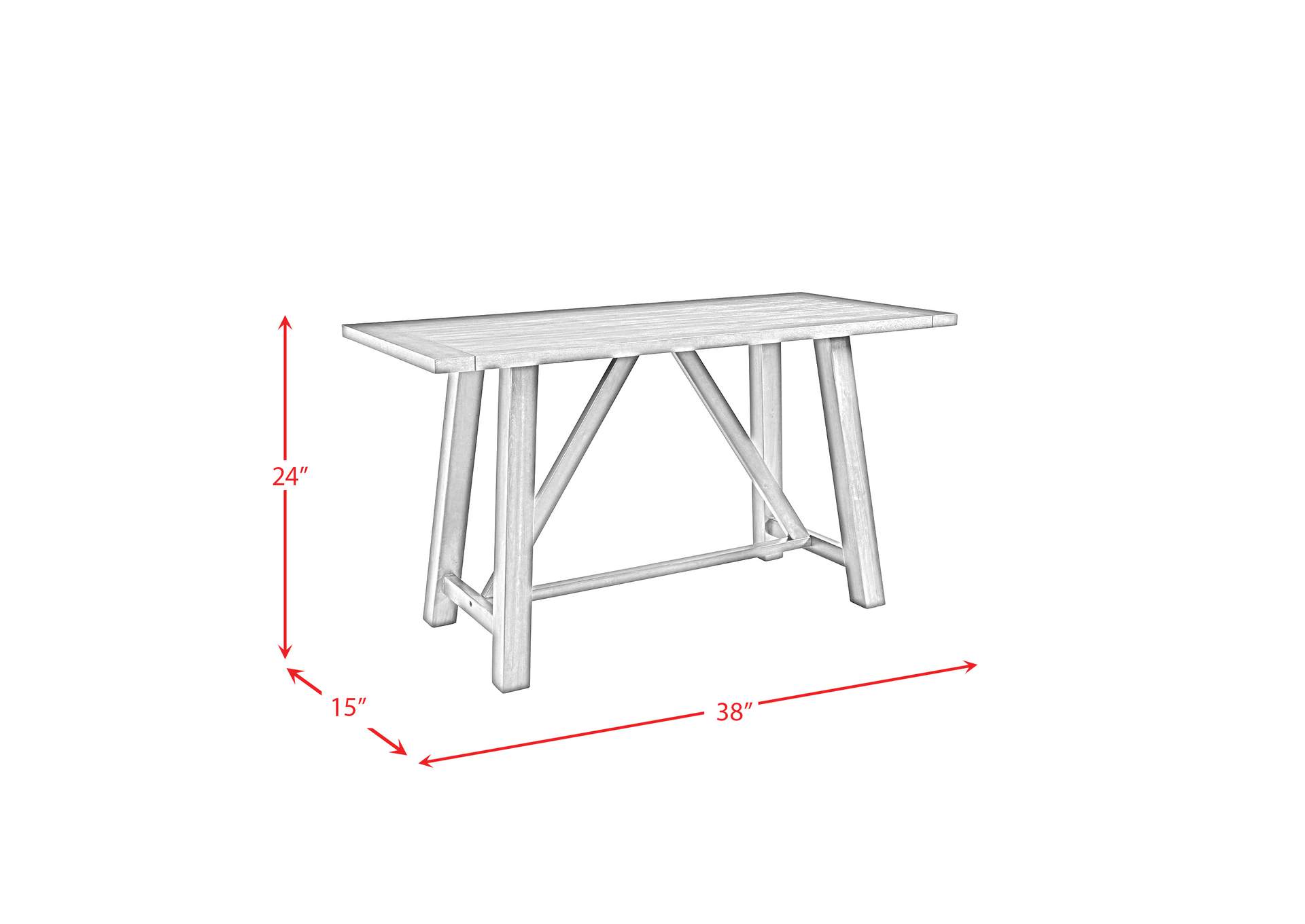 Renegade 6 Piece Counter Set Grey,Elements