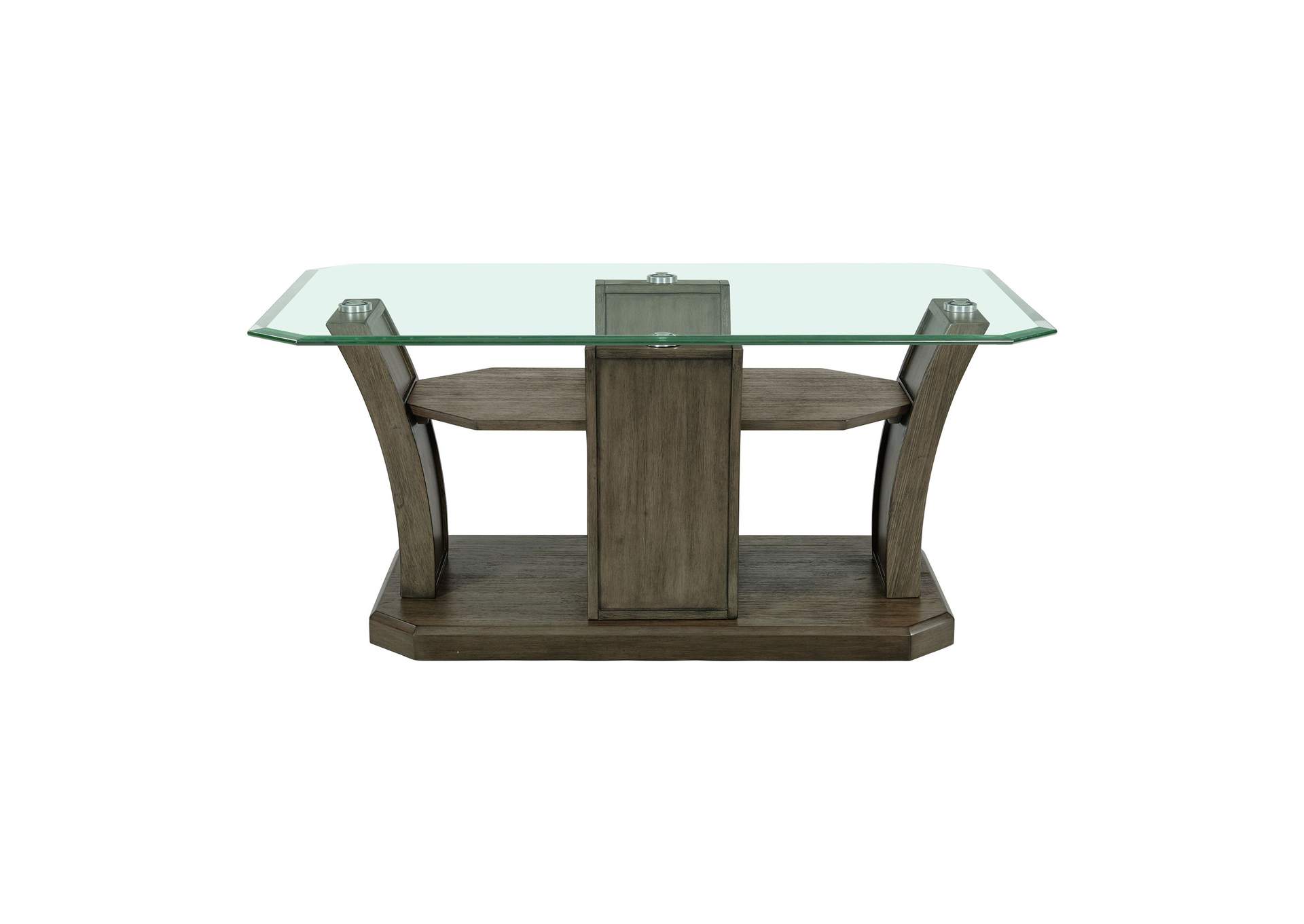 Dapper Rectangular Coffee Table Grey,Elements