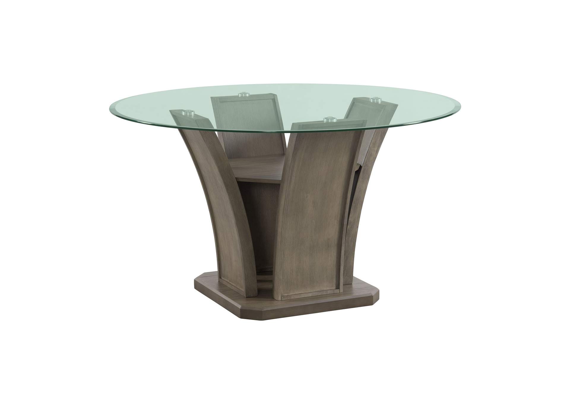Dapper Grey Round Dining Table,Elements