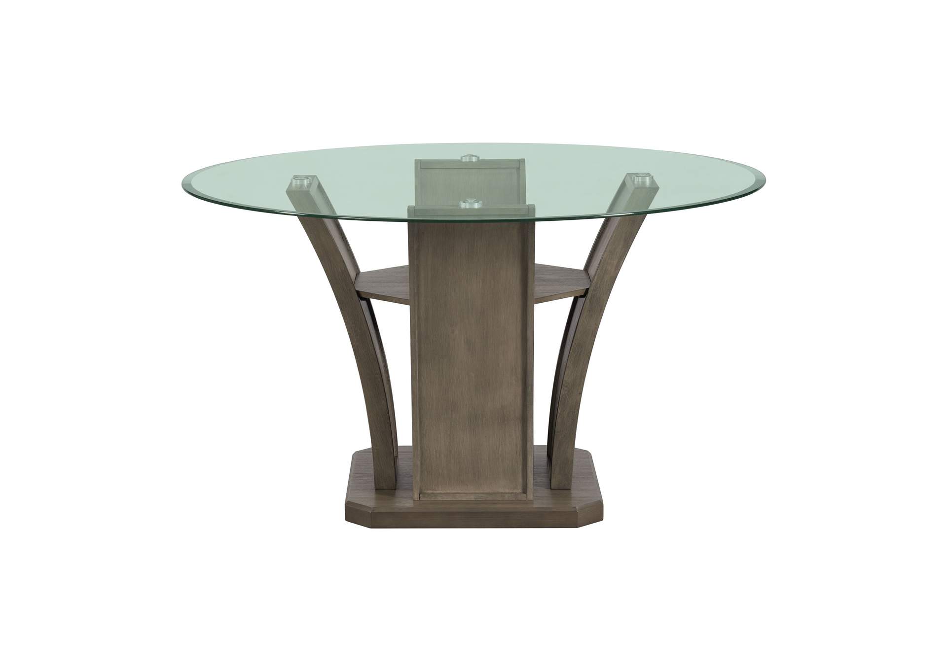 Dapper Grey Round Dining Table,Elements