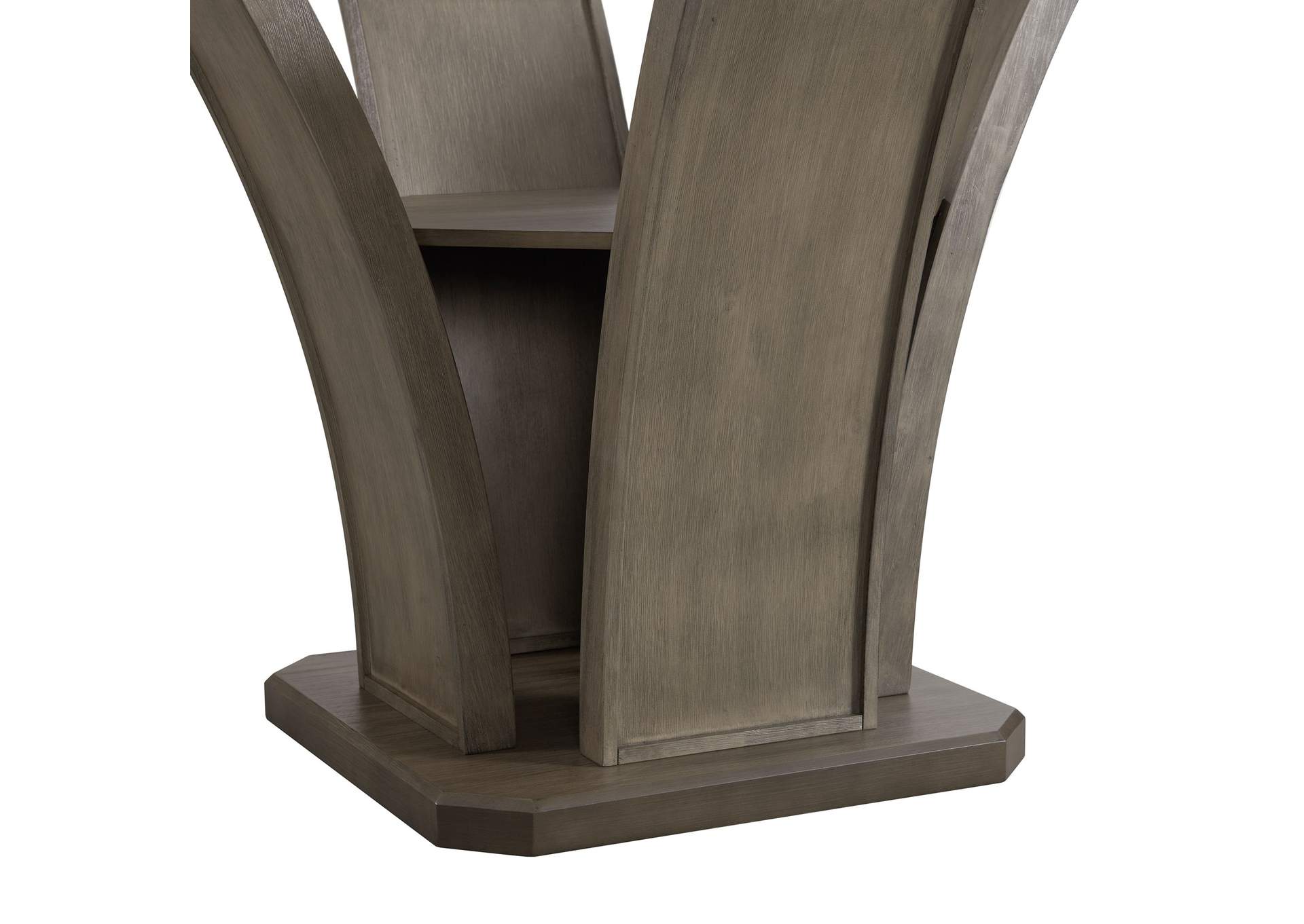 Dapper Grey Round Dining Table,Elements