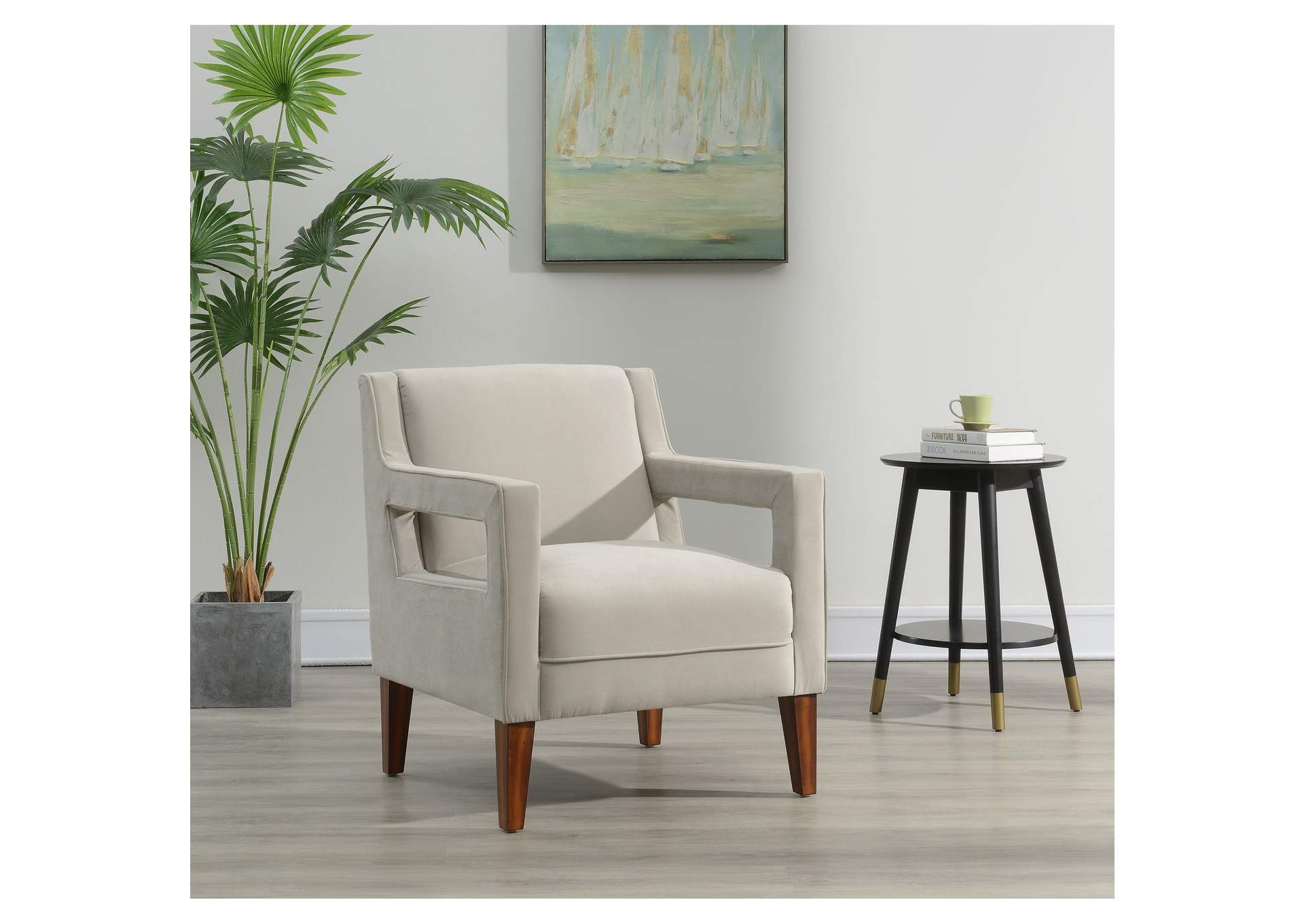 Dawson Chair In Ottoman Pumice,Elements