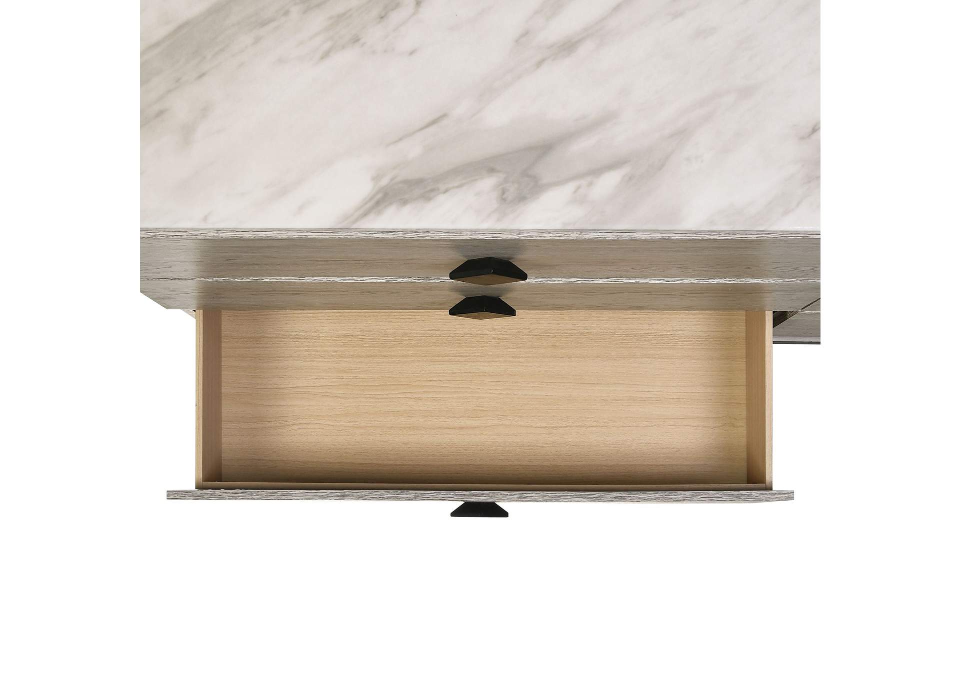 Delta Dresser - Marble Grain Paper Tops,Elements