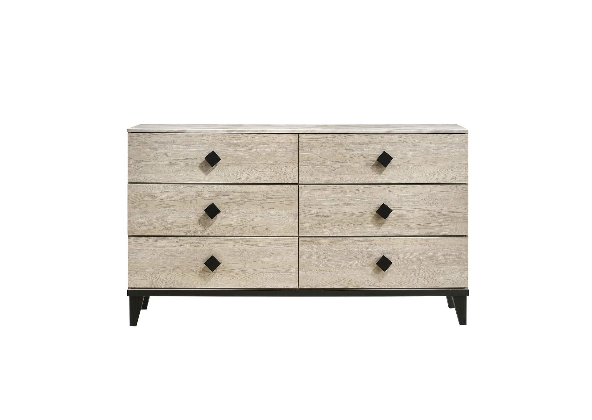 Delta Dresser - Marble Grain Paper Tops,Elements