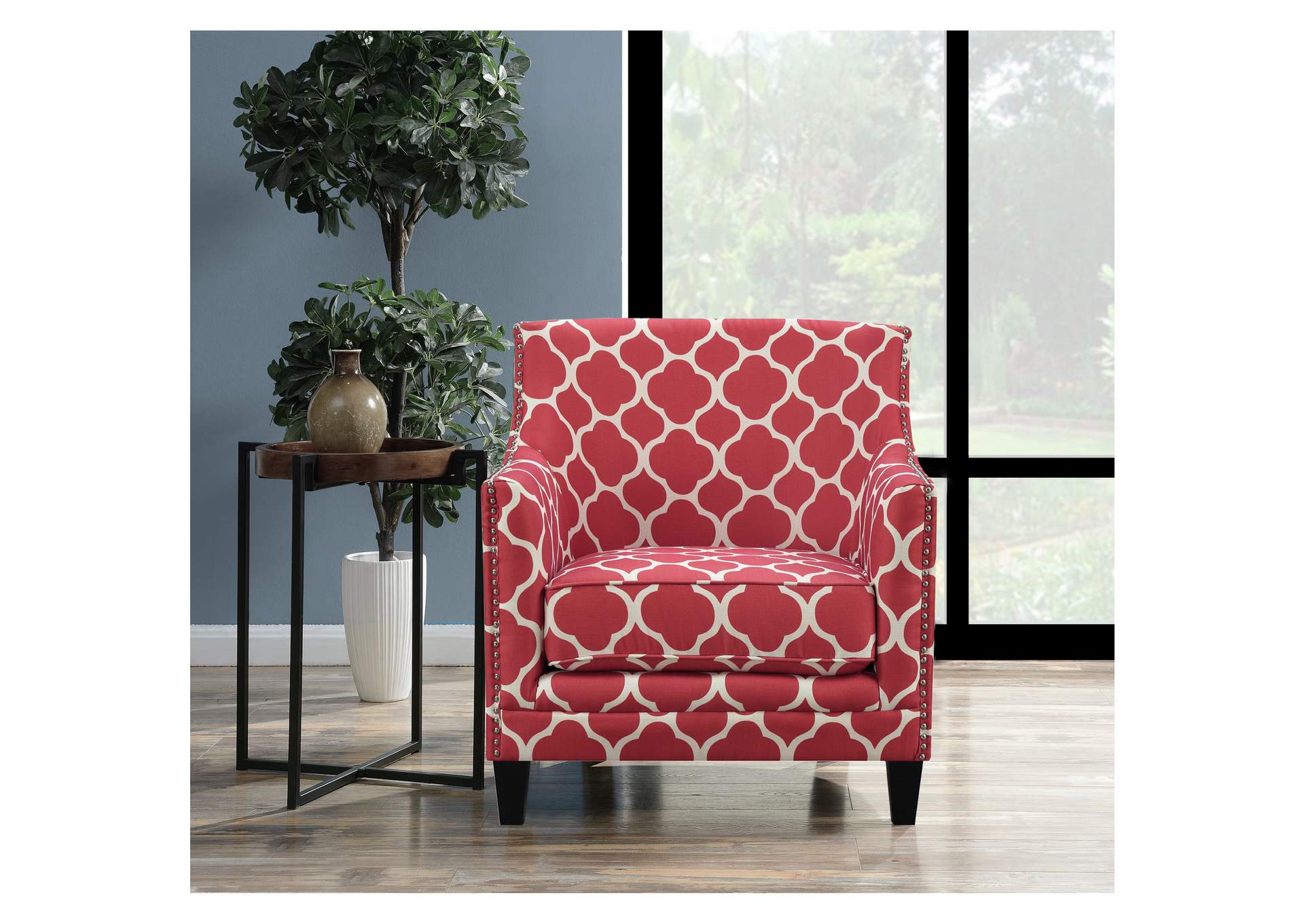 Dinah 1539B Chair Morgan Patio Red,Elements