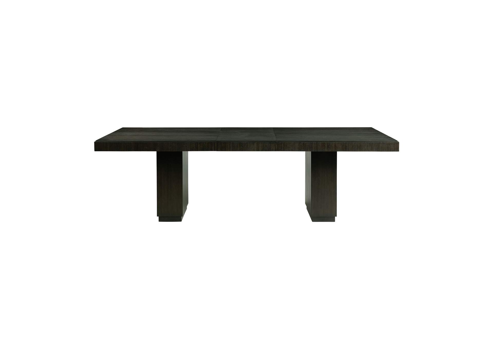 Donovan Rectangular Standard Height Dining Table In Black,Elements
