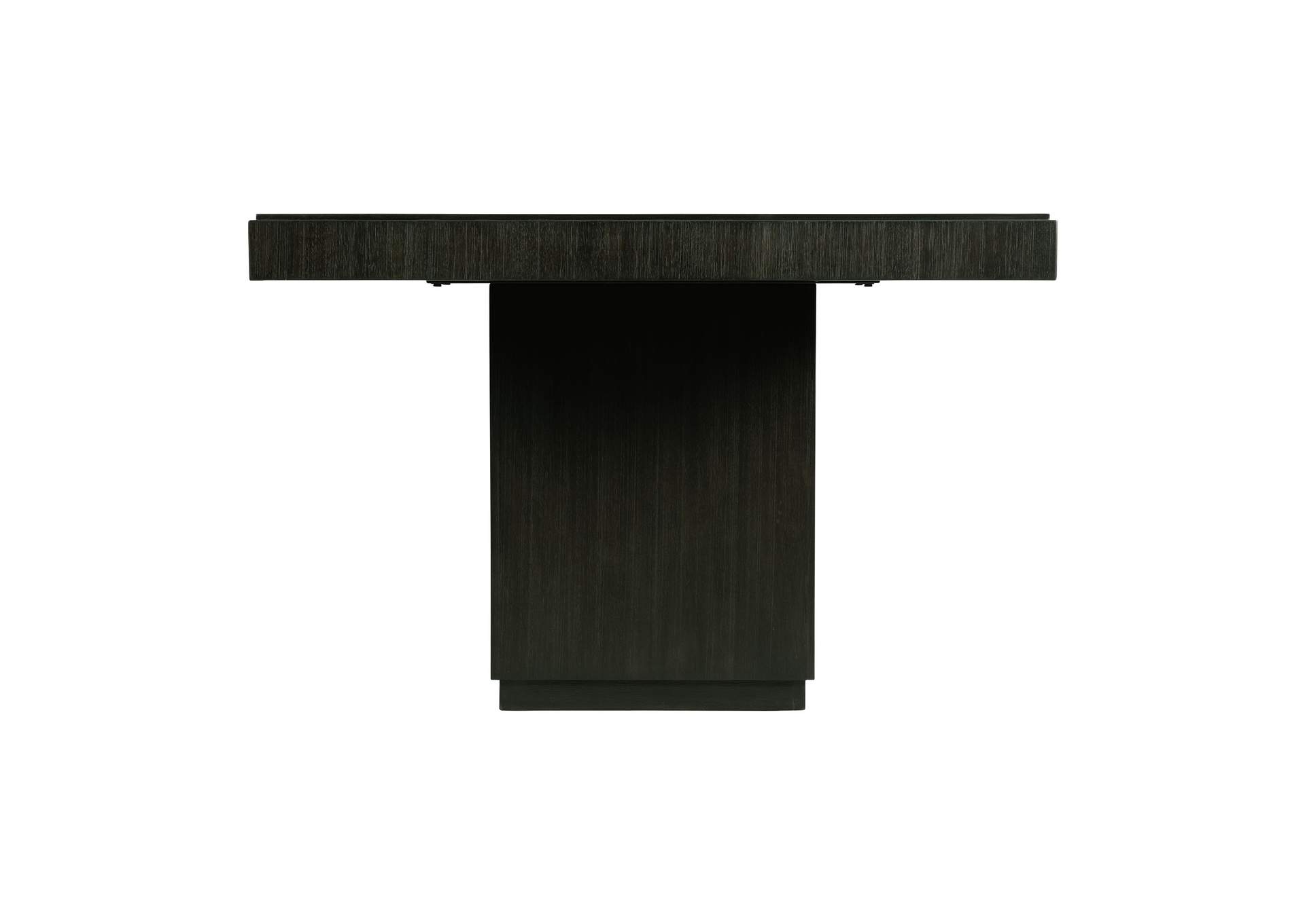 Donovan Rectangular Standard Height Dining Table In Black,Elements