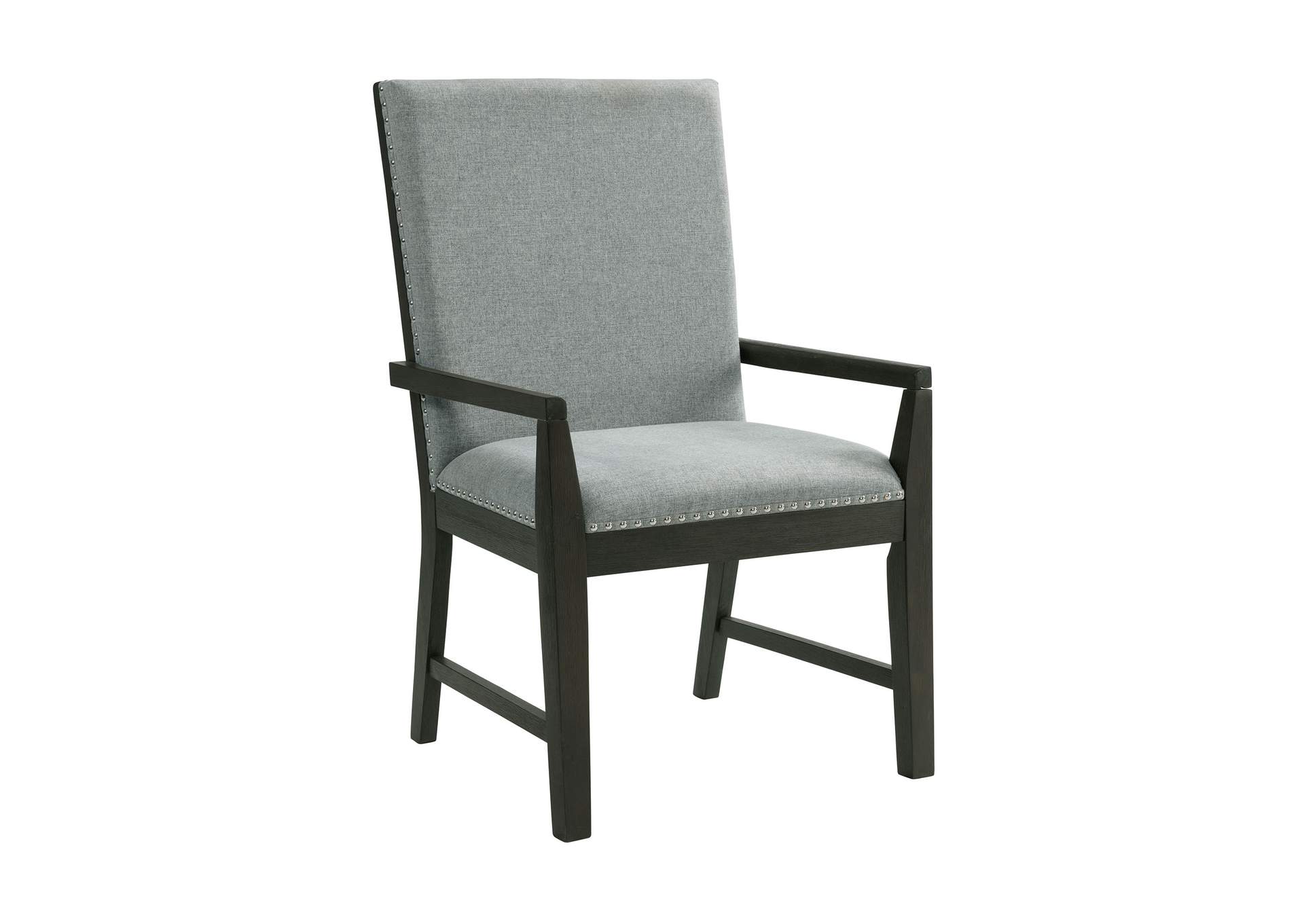 Donovan Upholstery Arm Chair Dark 2 Per Pack,Elements
