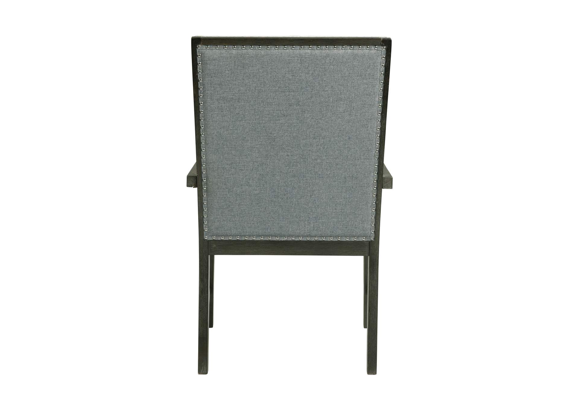 Donovan Upholstery Arm Chair Dark 2 Per Pack,Elements