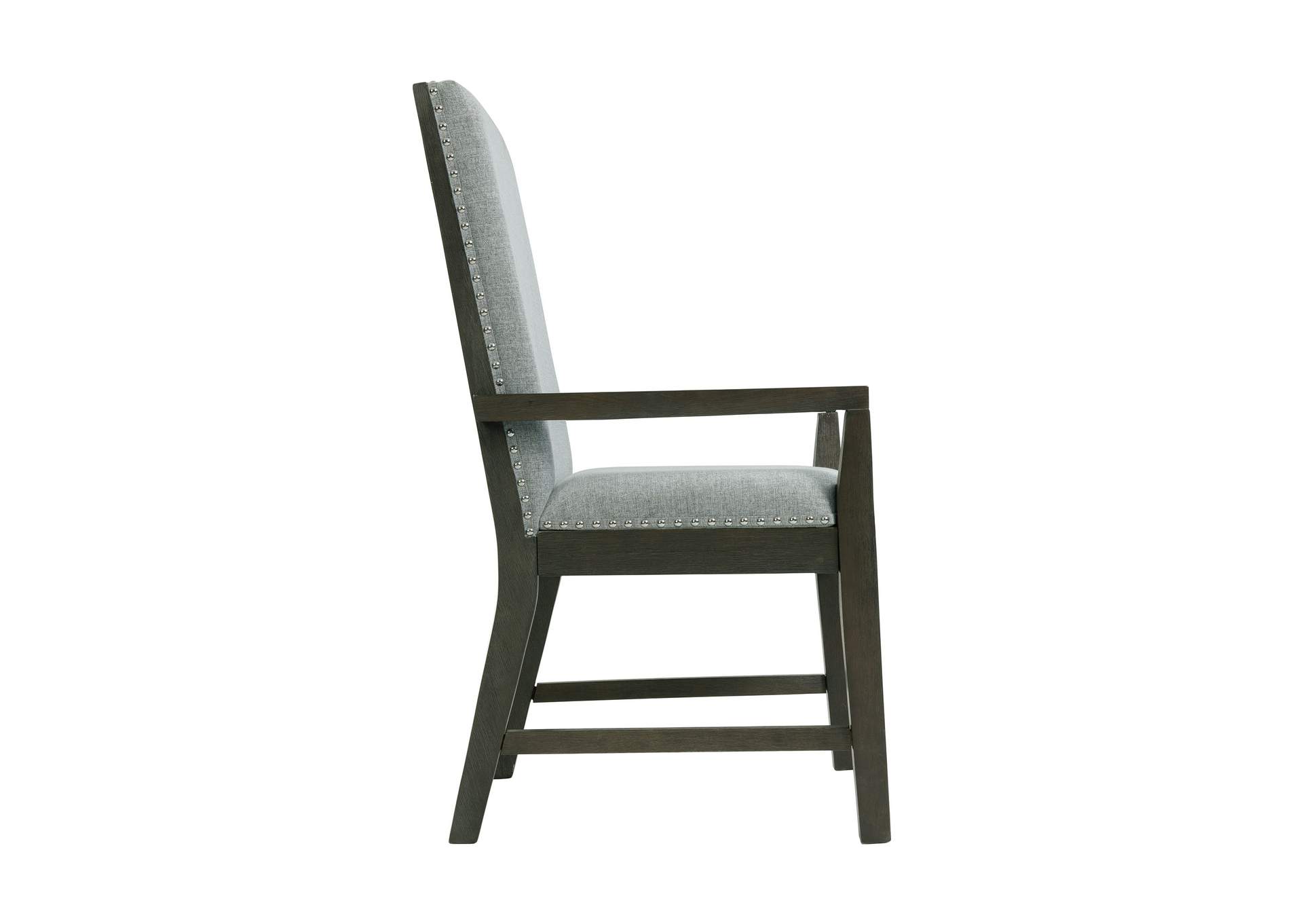 Donovan Upholstery Arm Chair Dark 2 Per Pack,Elements