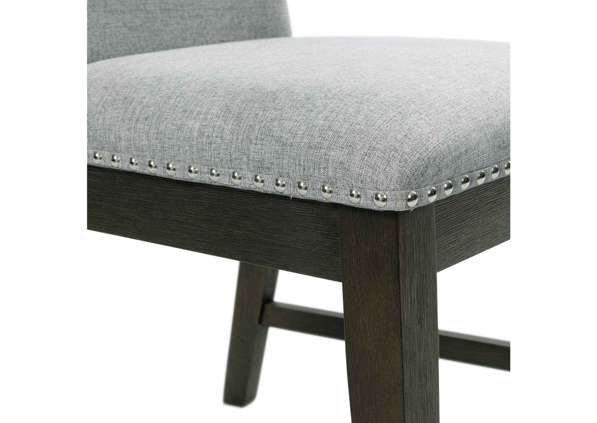 Donovan Upholstery Side Chair Dark 2 Per Pack,Elements