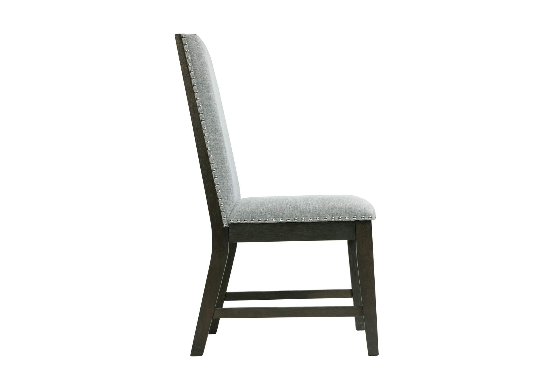 Donovan Upholstery Side Chair Dark 2 Per Pack,Elements