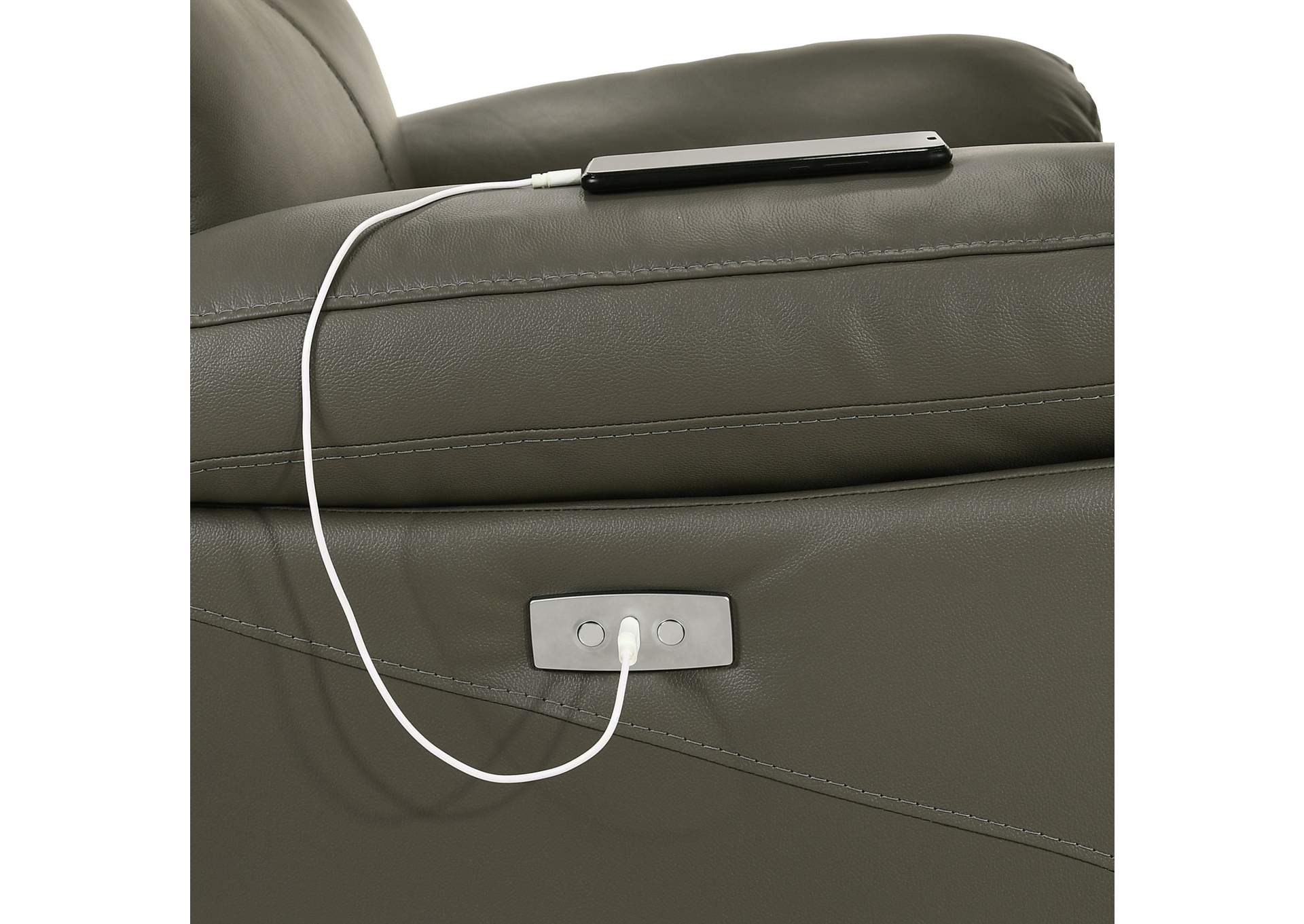 Dryden Motion Recliner In Aviarah Grey,Elements