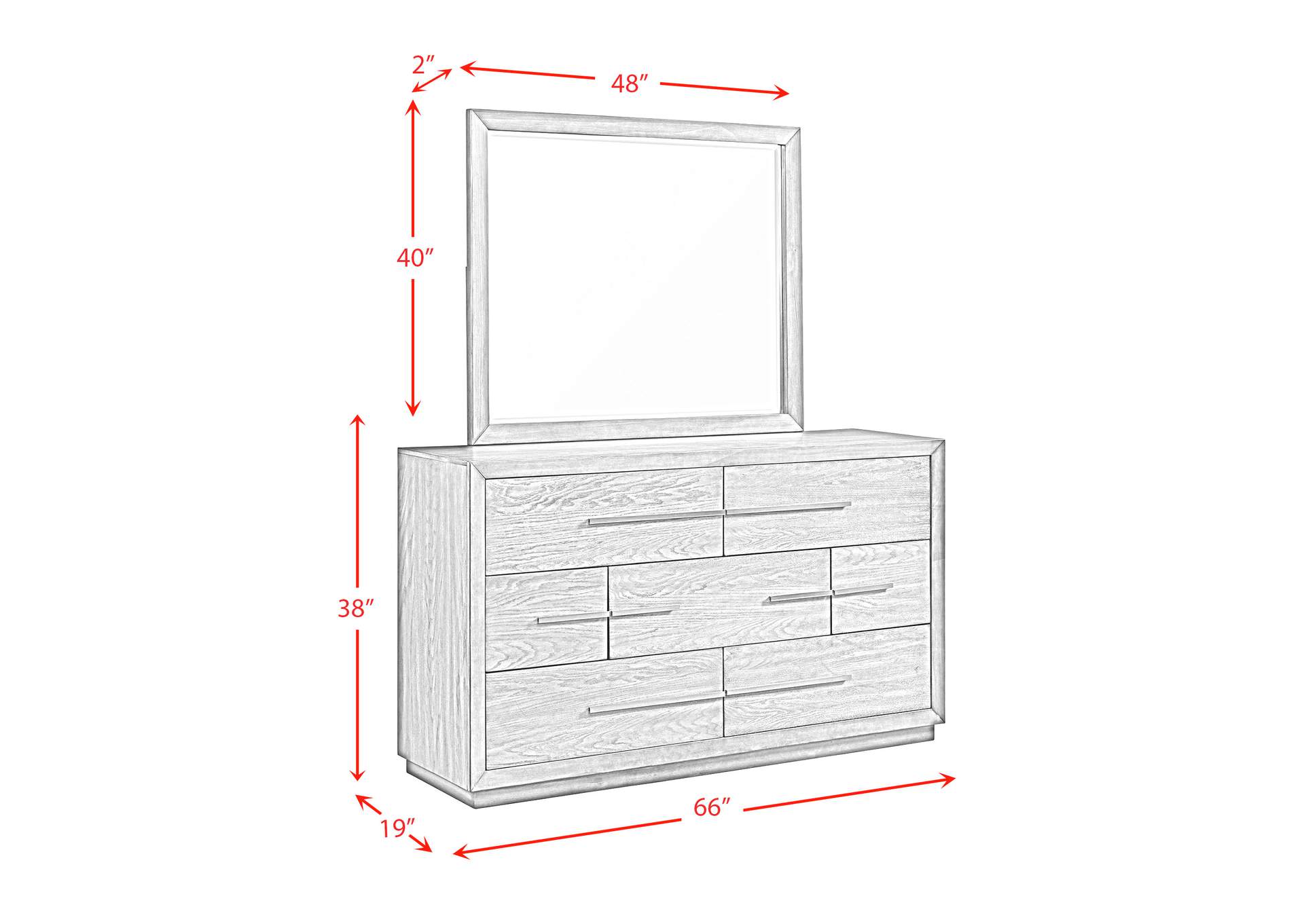 Elation King Storage 5 Piece Bedroom Set With Cubbies,Elements
