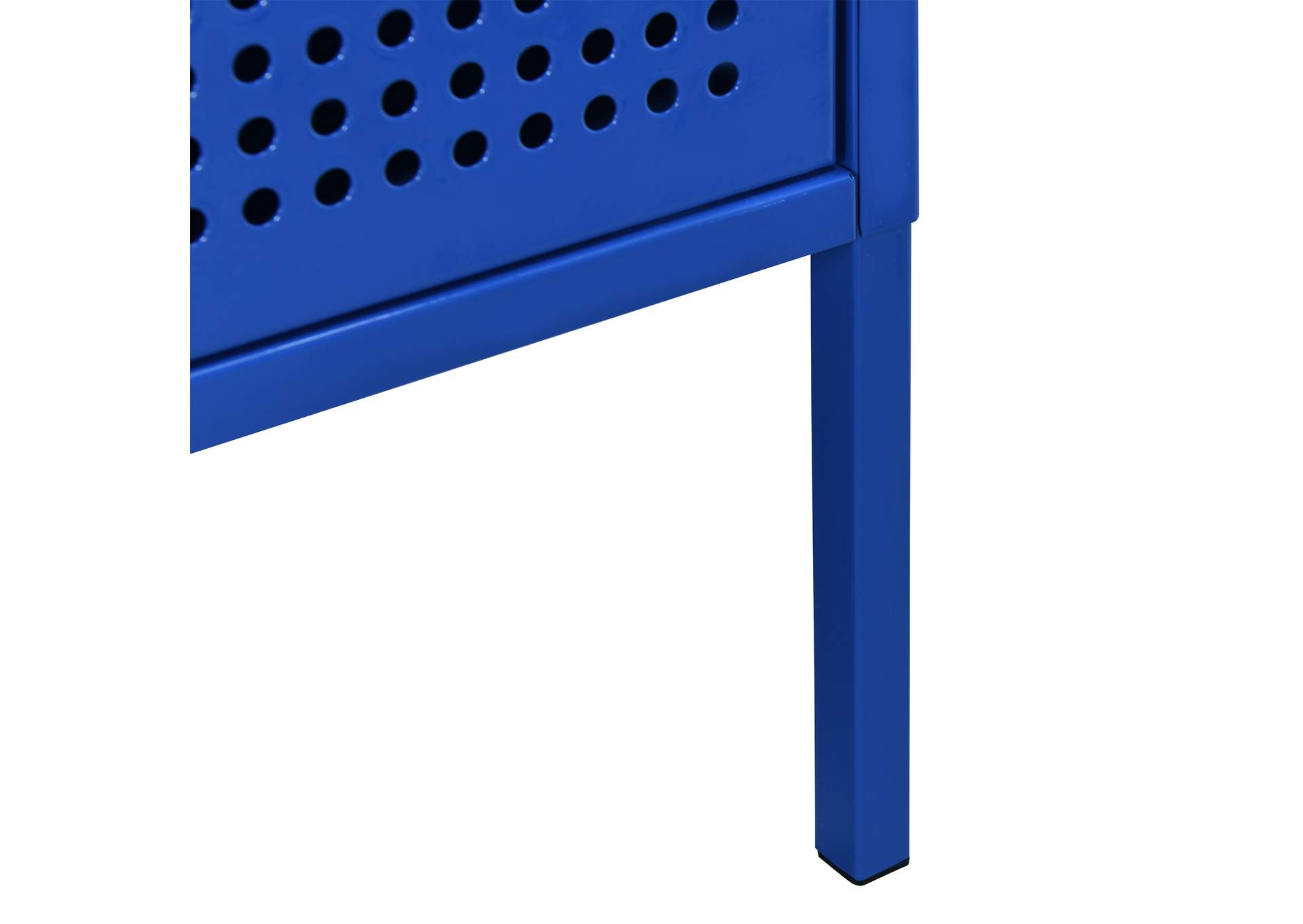 Ember Nightstand C - 1094 Blue Nightstand With USB,Elements