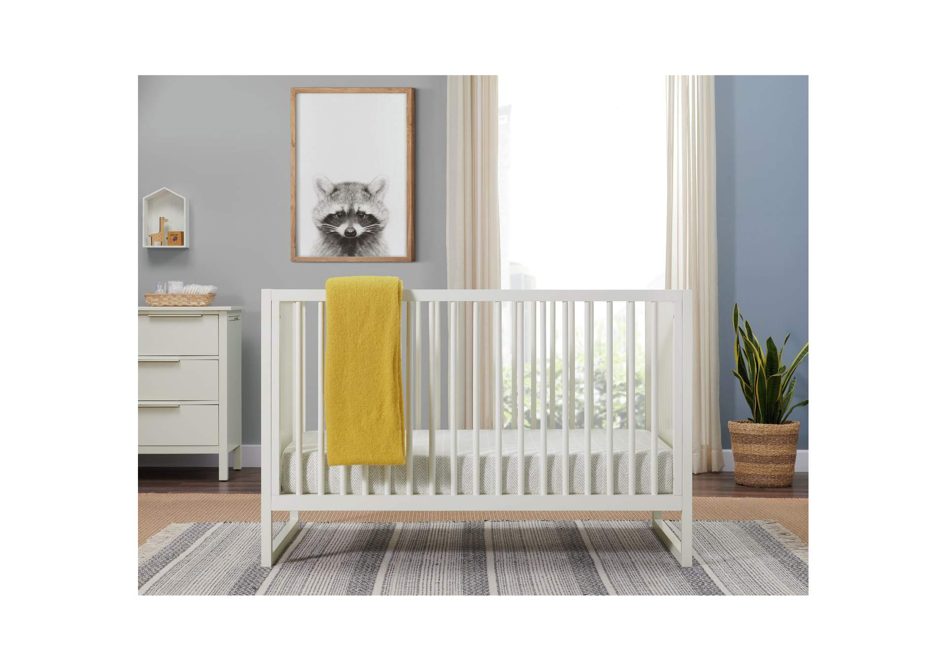 Emery Crib In White,Elements