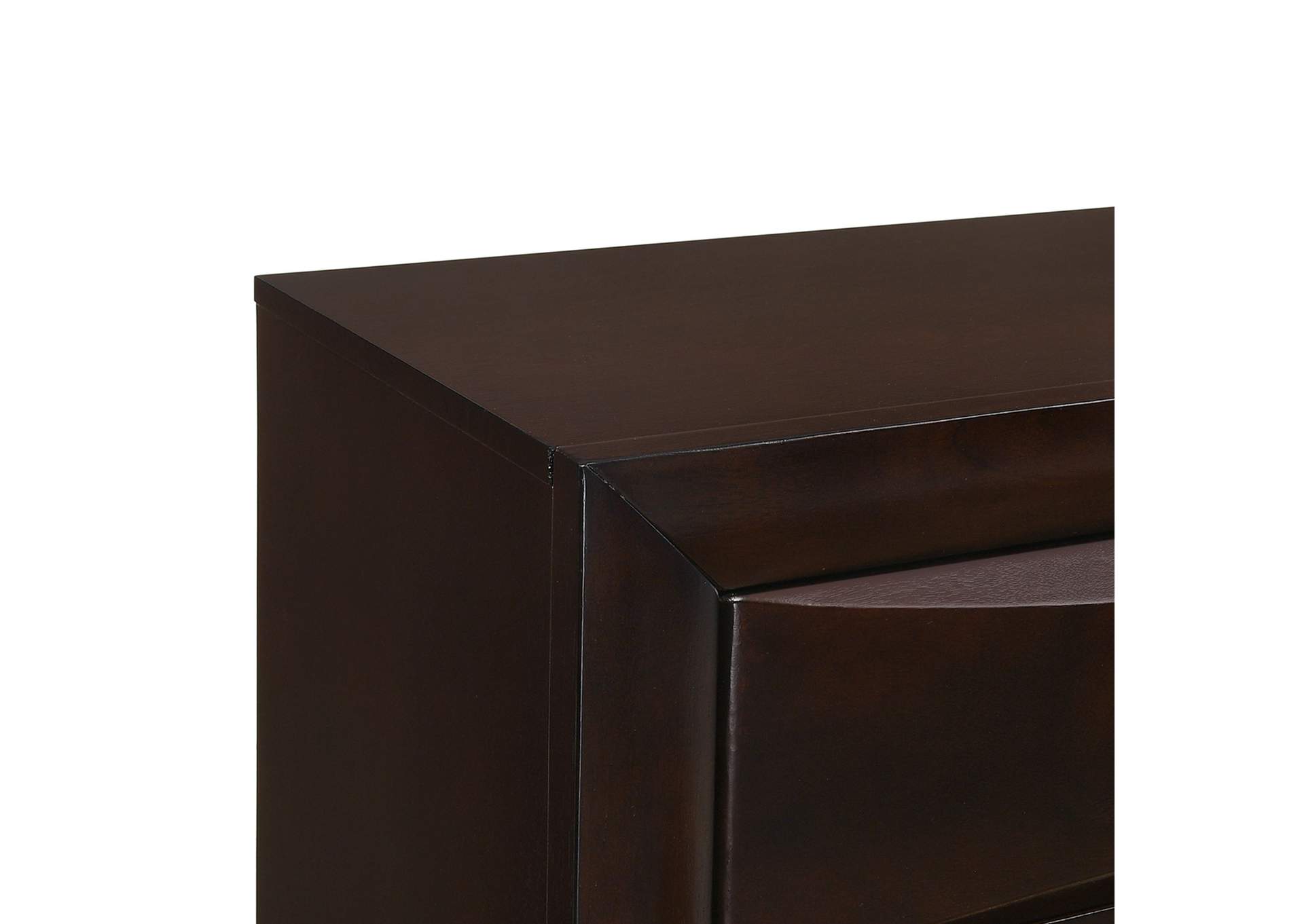 Emily Chest Espresso Color 5Dr,Elements