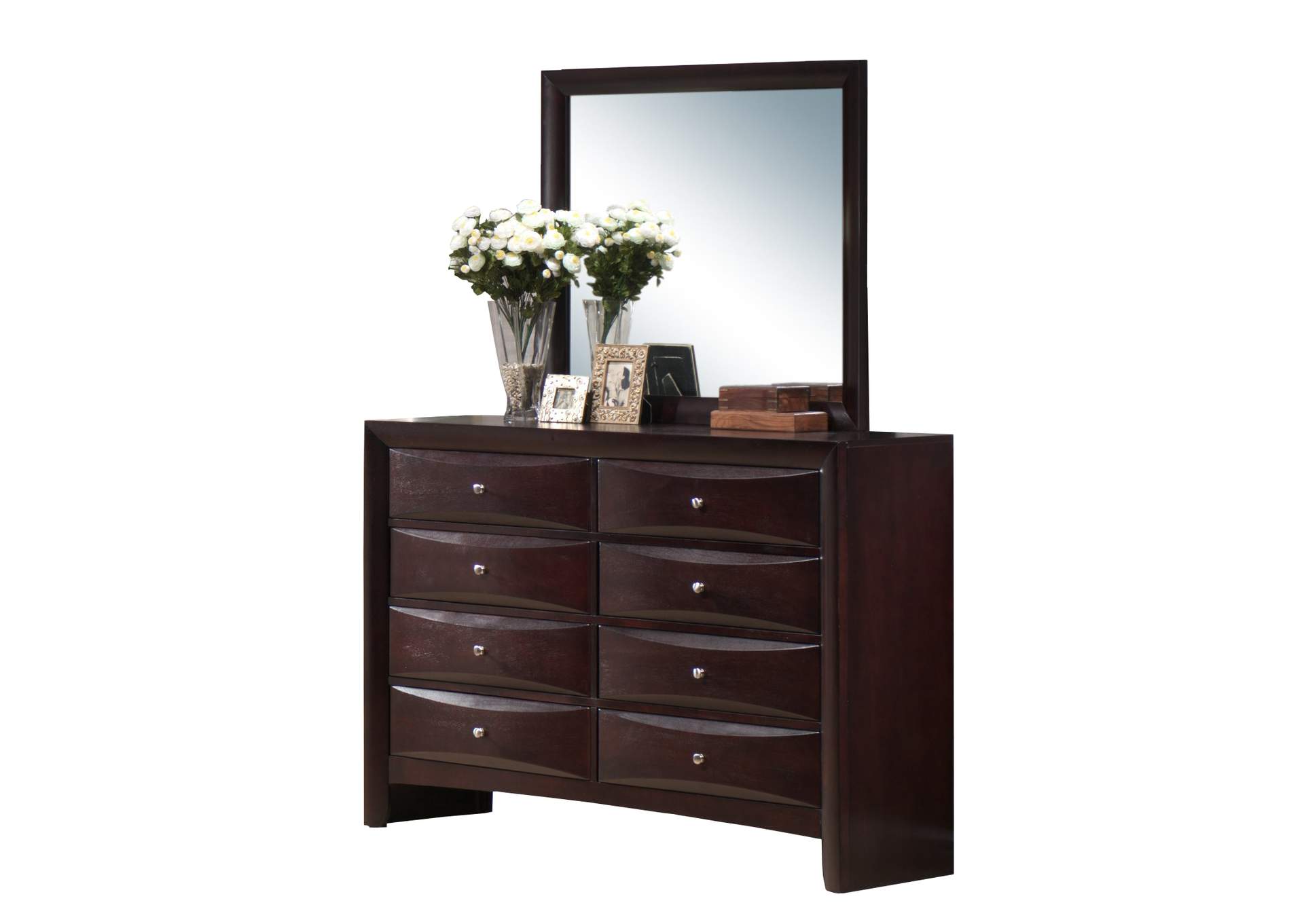 Emily Queen Storage 6 Piece Bedroom Set,Elements