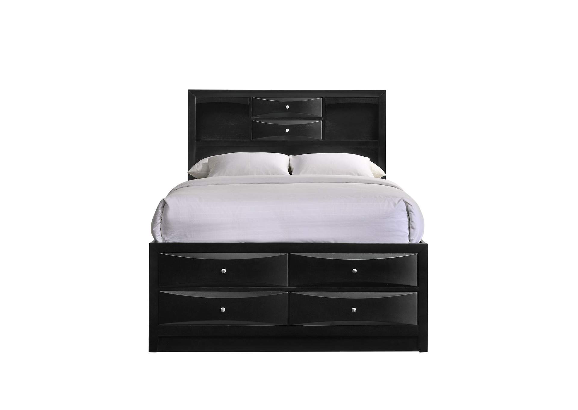 Emily Full Storage Bed In Black,Elements