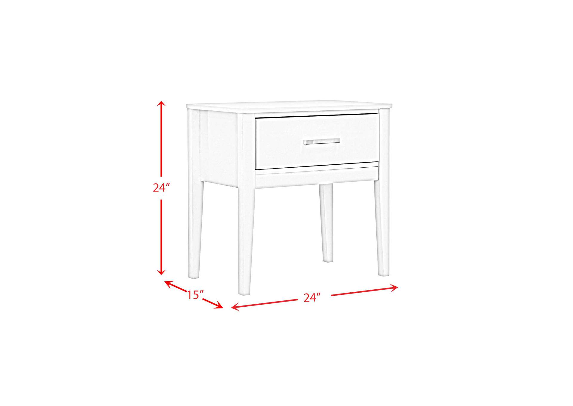 Emma King Bed In Wl001 Silver Grey With 2 End Tables,Elements