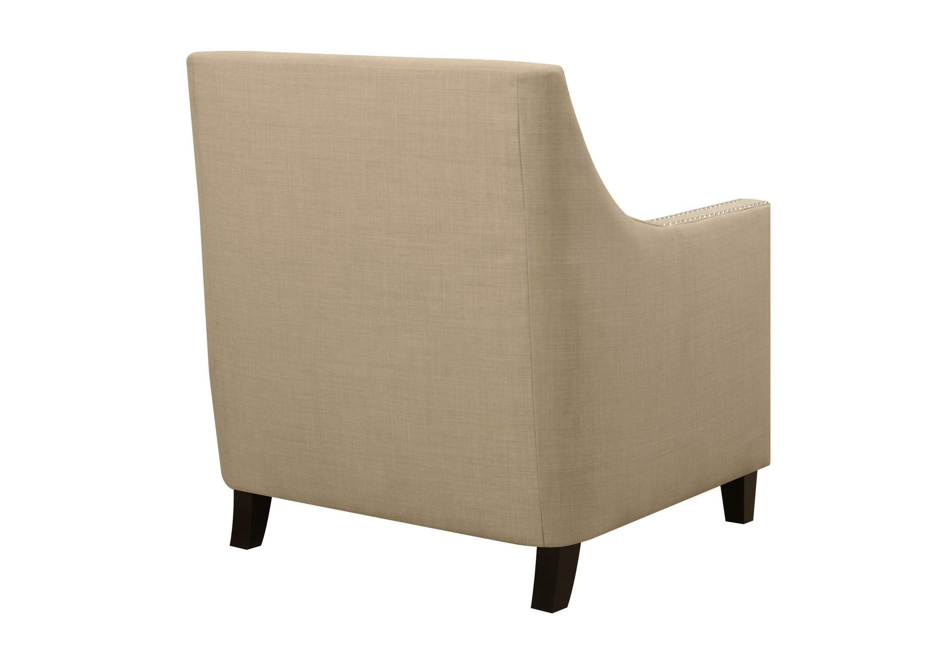 Erica 497 Chair With Chrome Nails Heirloom Natural,Elements