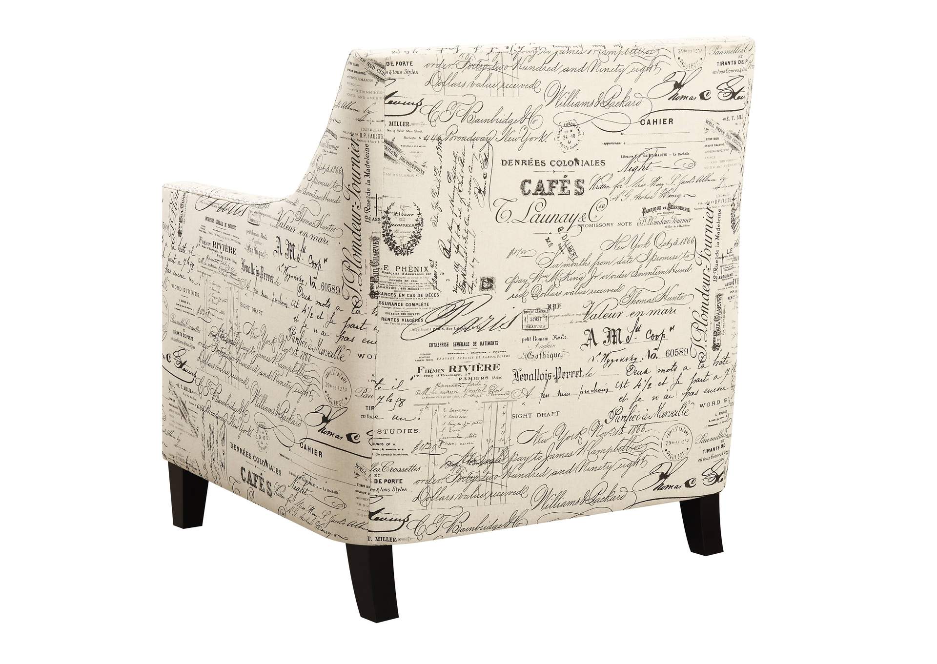 Erica 497 Chair With Chrome Nails French Script,Elements