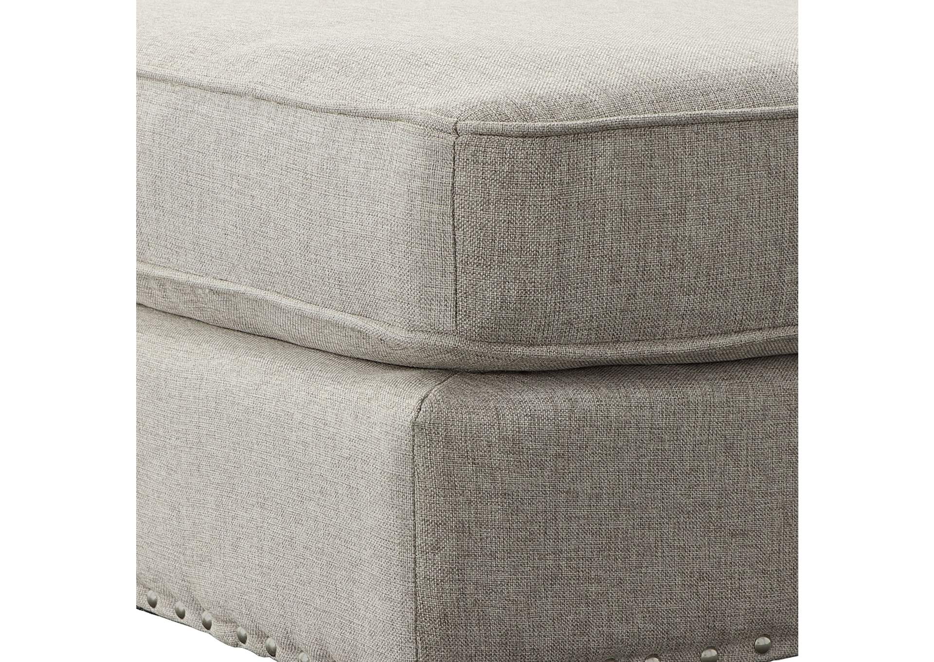 Erica 2 Piece Set In Heirloom Grey - Chair Ottoman,Elements