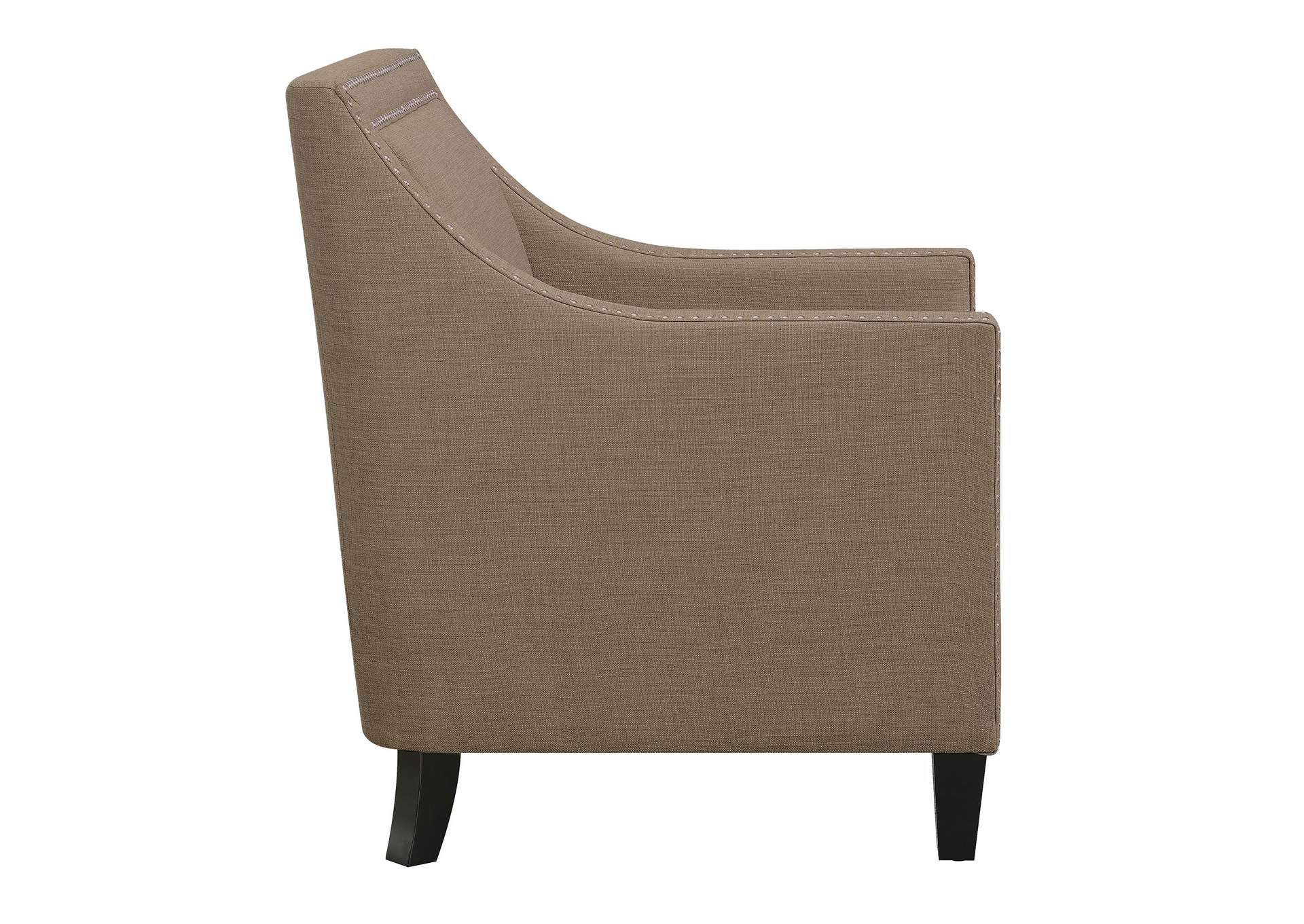 Erica 497 Chair With Chrome Nails Heirloom Smoke,Elements