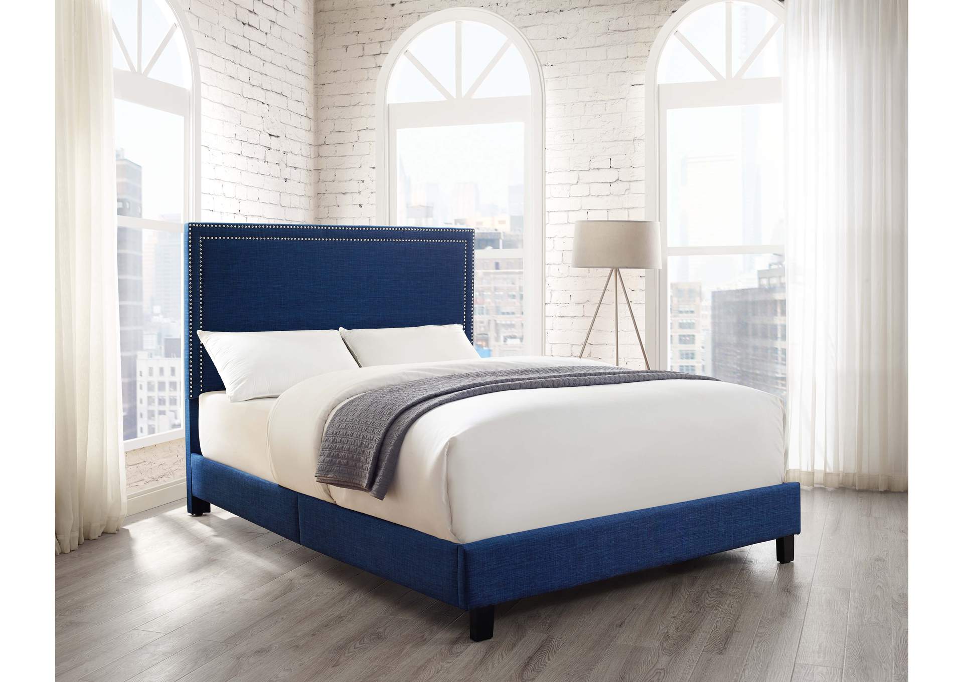 Erica Queen Bed Heirloom Blue,Elements