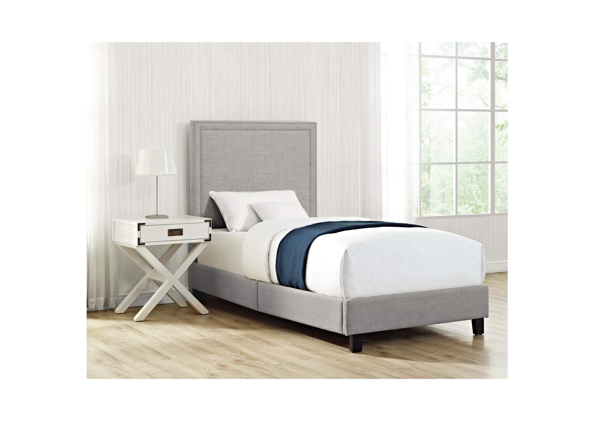 Erica Twin Bed Heirloom Grey,Elements