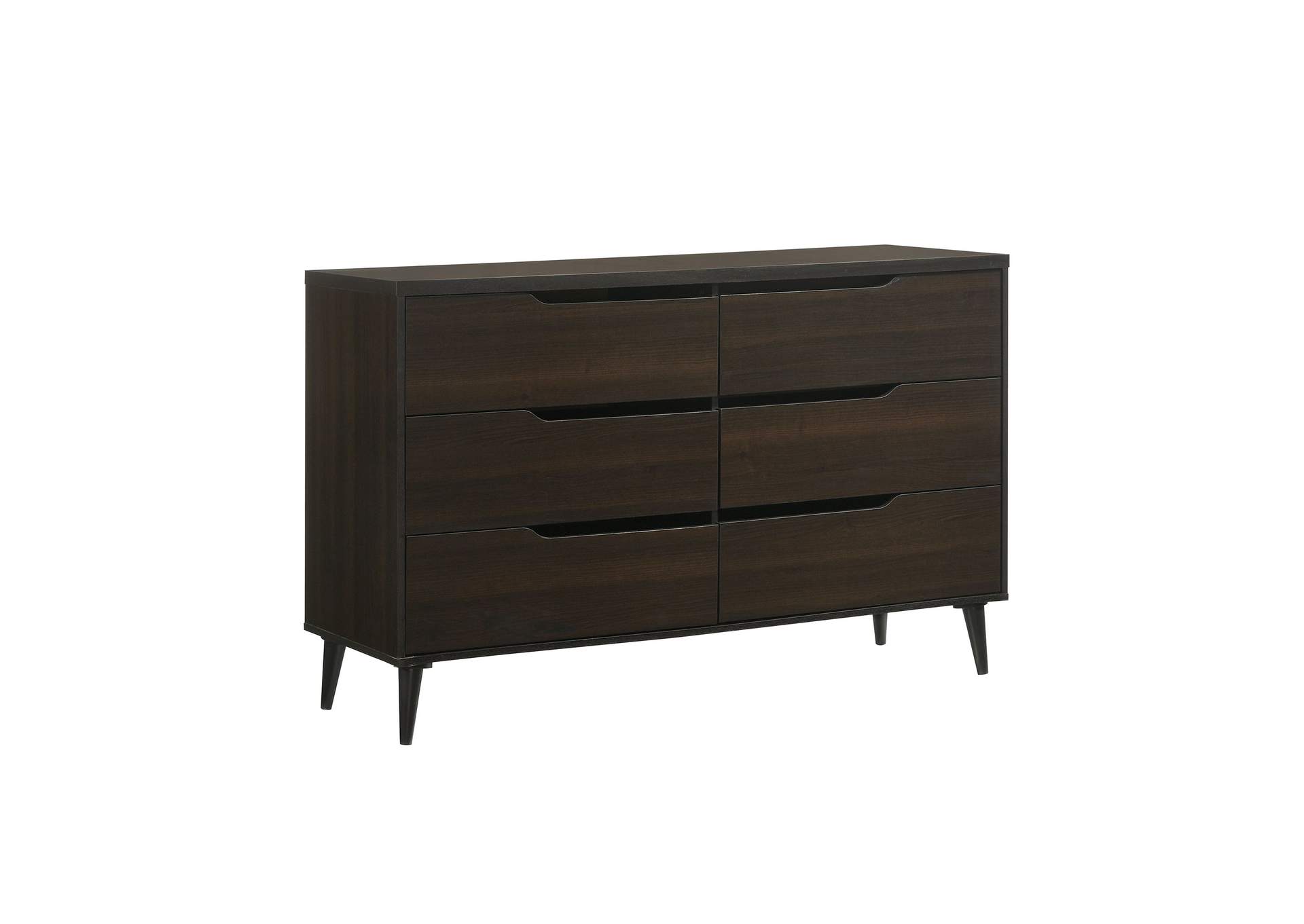 Ernesto Queen Panel 4 Piece Bedroom Set In Espresso 3A,Elements